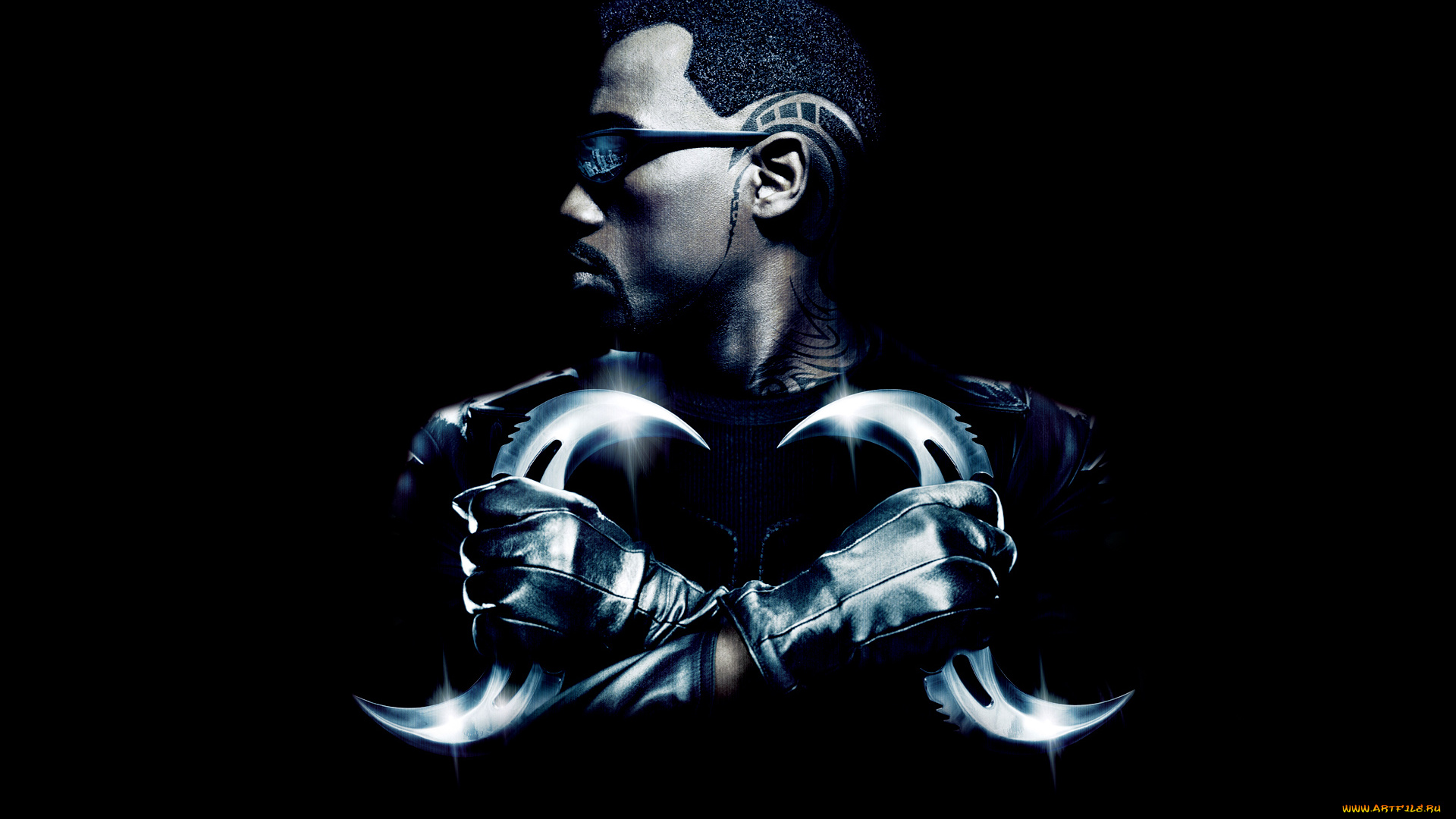блэйд, кино, фильмы, blade, trinity, уэсли, снайпс, wesley, snipes, охотник, на, вампиров