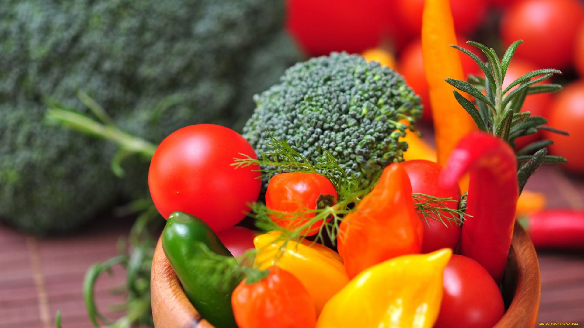 еда, овощи, паприка, помидоры, томаты