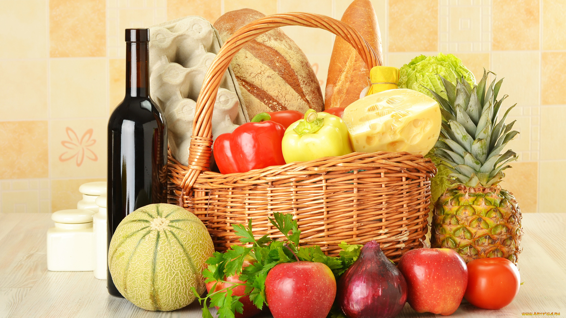 еда, разное, овощи