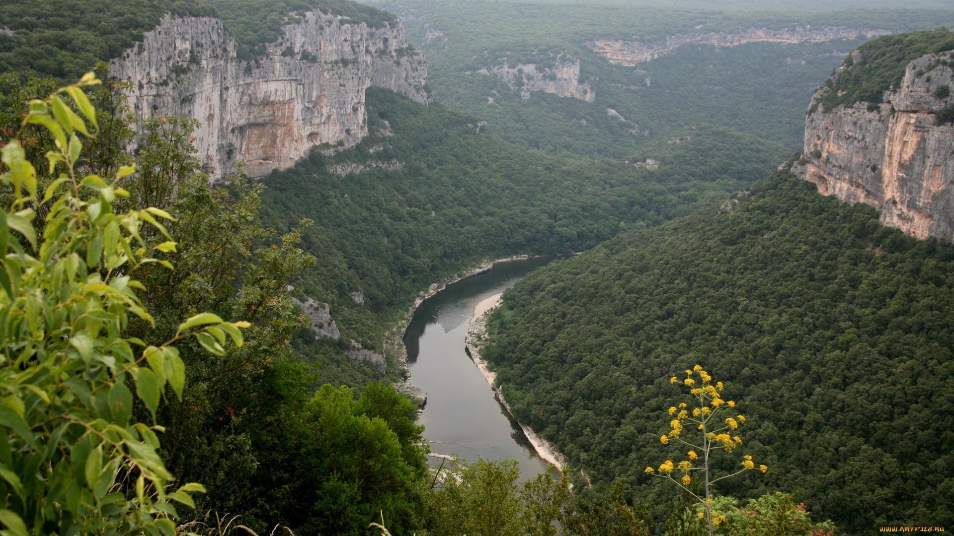 франция, альпы, природа, реки, озера, река, горы