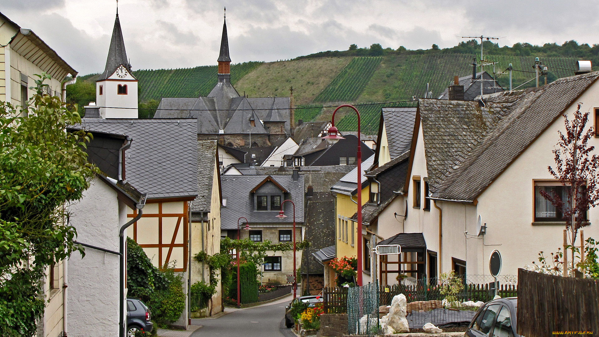 германия, фельденц, города, улицы, площади, набережные, дома