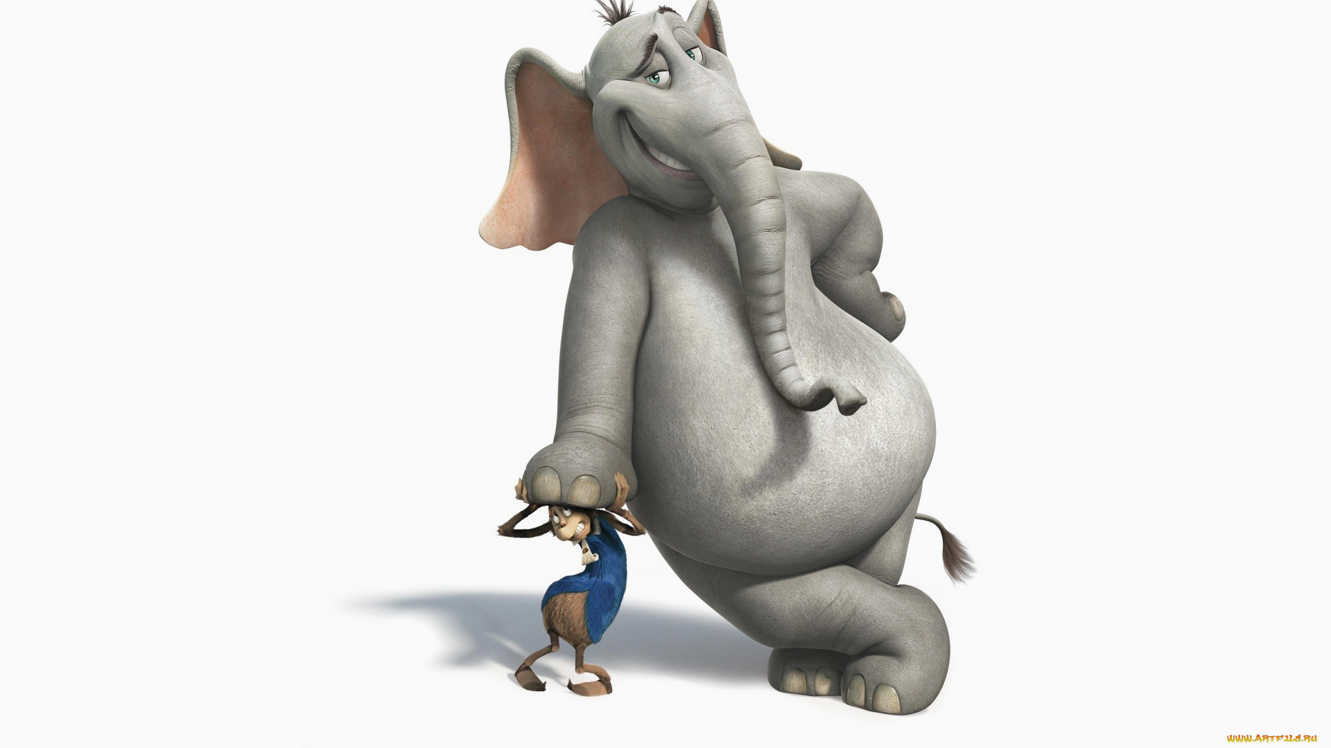 хортон, мультфильмы, horton, hears, who, a, слон