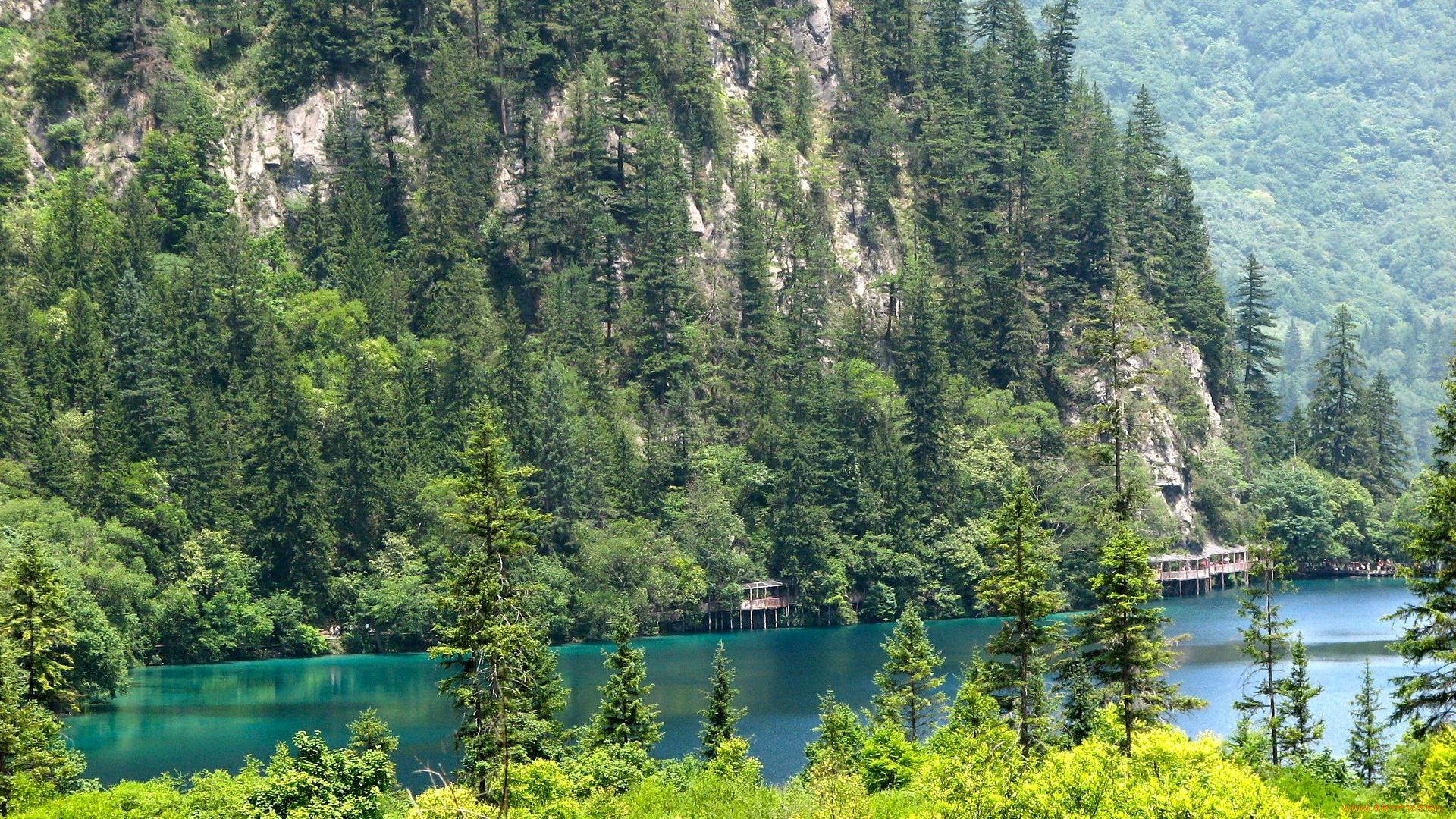 китай, jiuzhaigou, valley, природа, реки, озера, река, горы