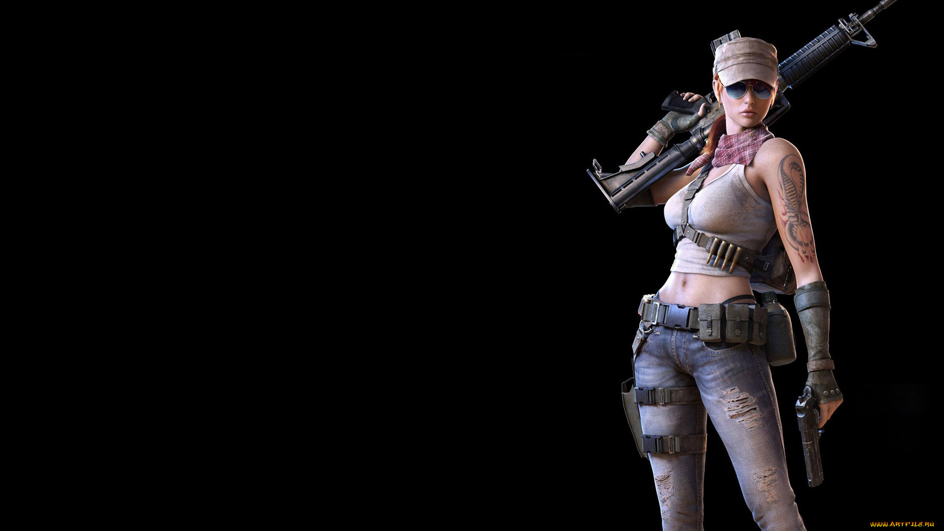 point, blank, видео, игры, девушка, автомат