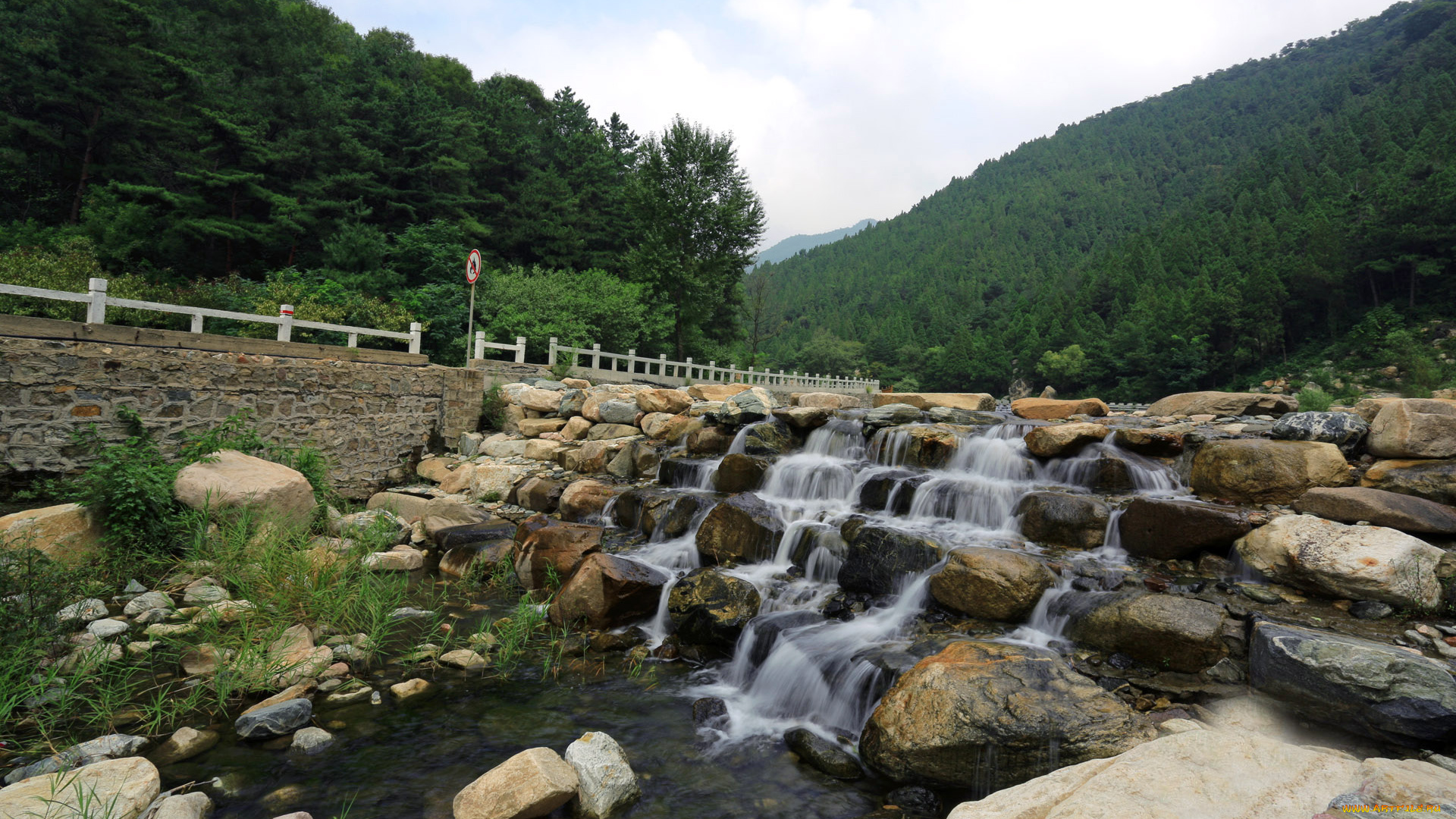 природа, реки, озера, камни, ручей