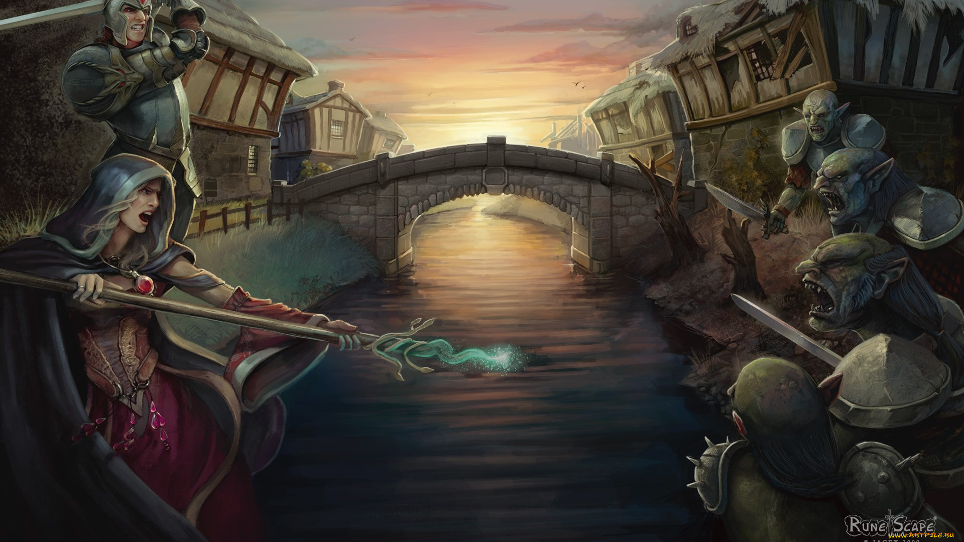 rune, scape, видео, игры, runescape