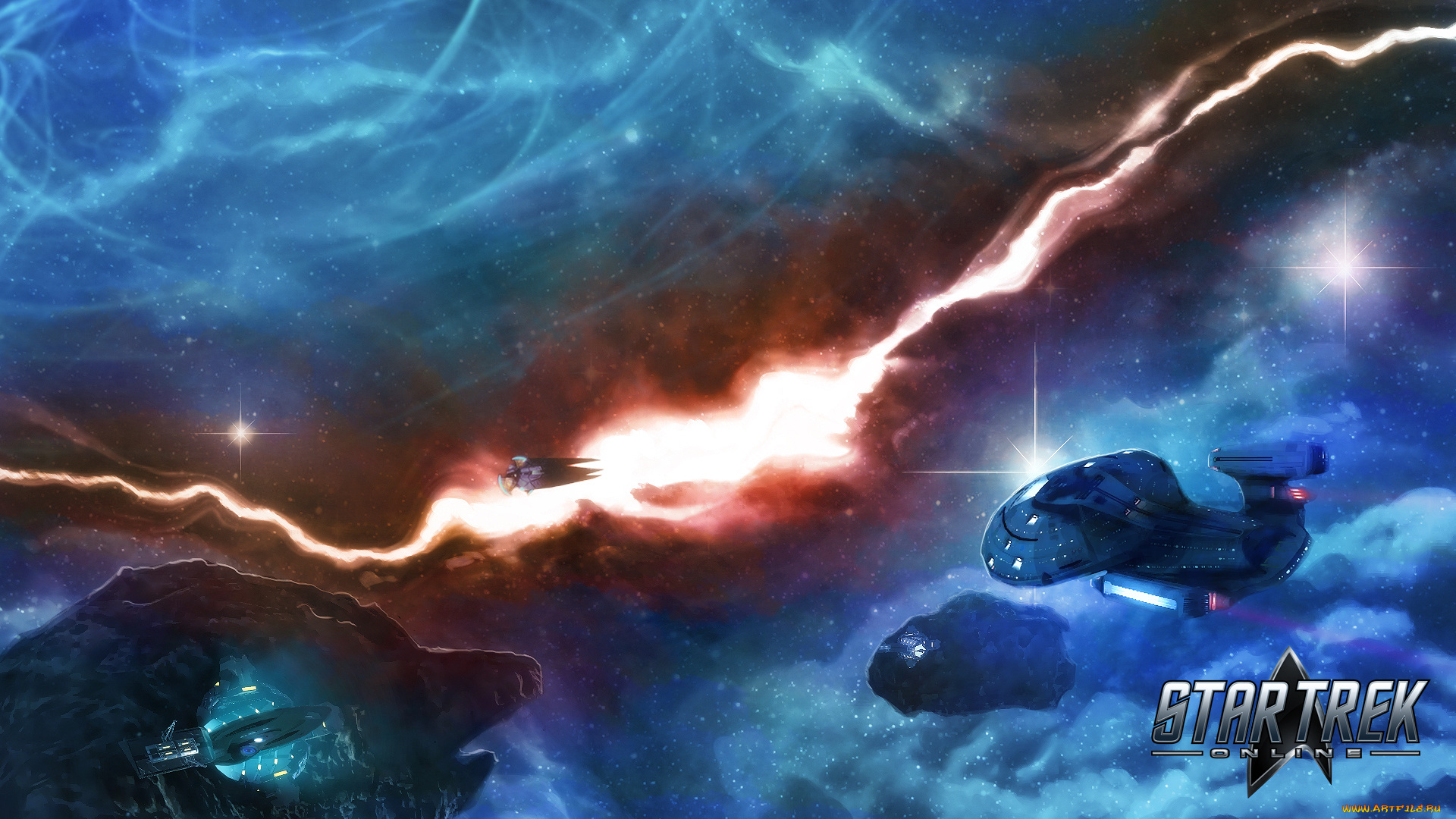 star, trek, видео, игры, online