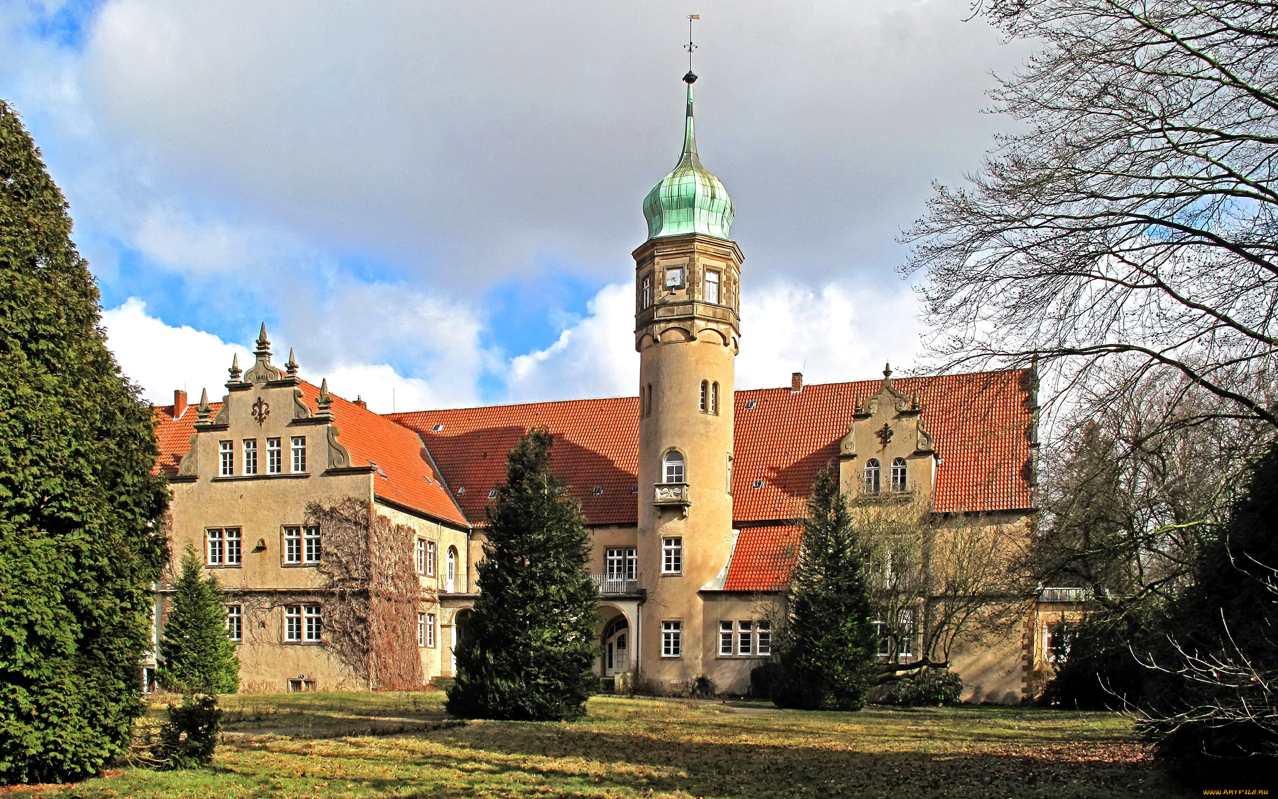 германия, castle, ulenburg, города, дворцы, замки, крепости, замок