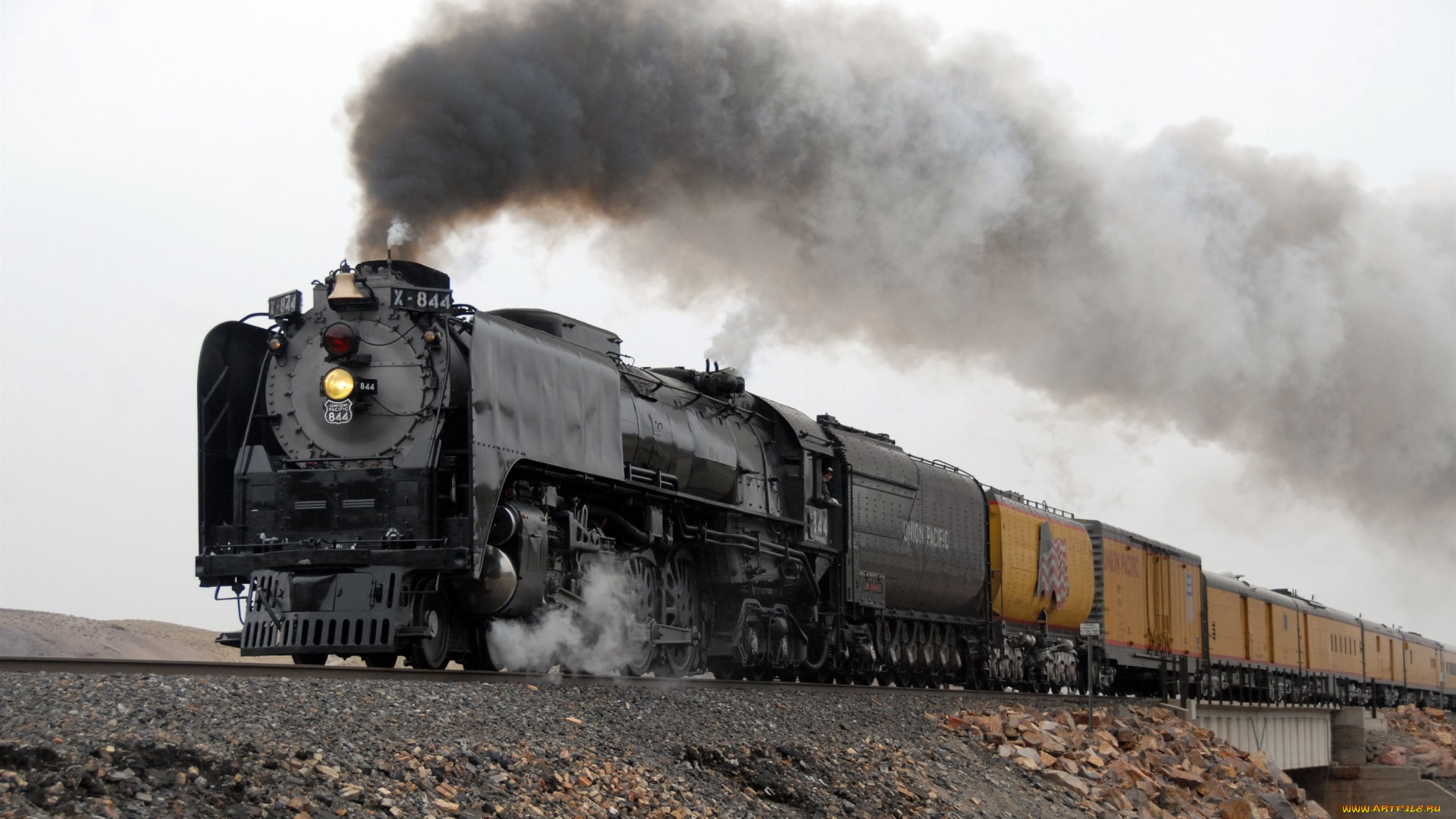 техника, паровозы, дым