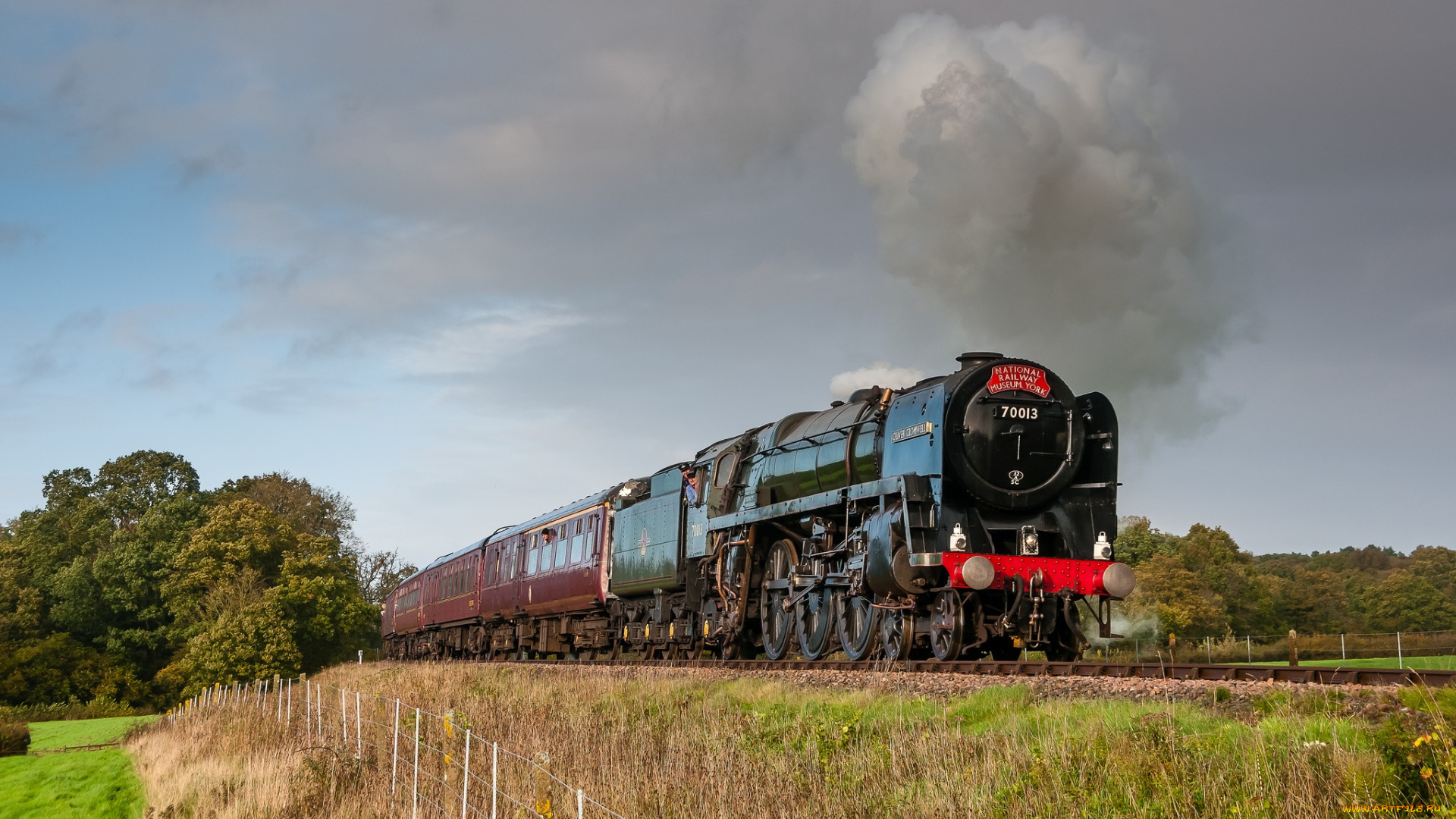 техника, паровозы, паровоз, вагоны, дым