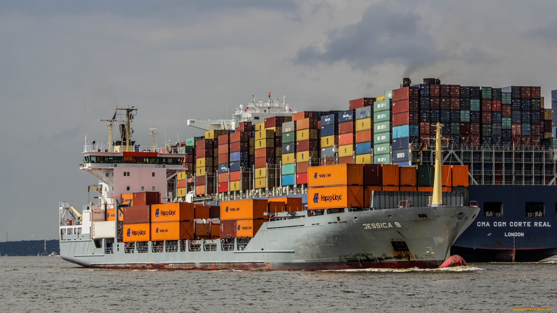 jessica, b, корабли, грузовые, суда, контейнеровоз