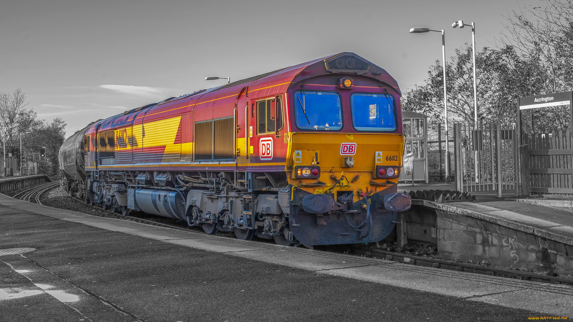 техника, поезда, железная, дорога, локомотив, состав