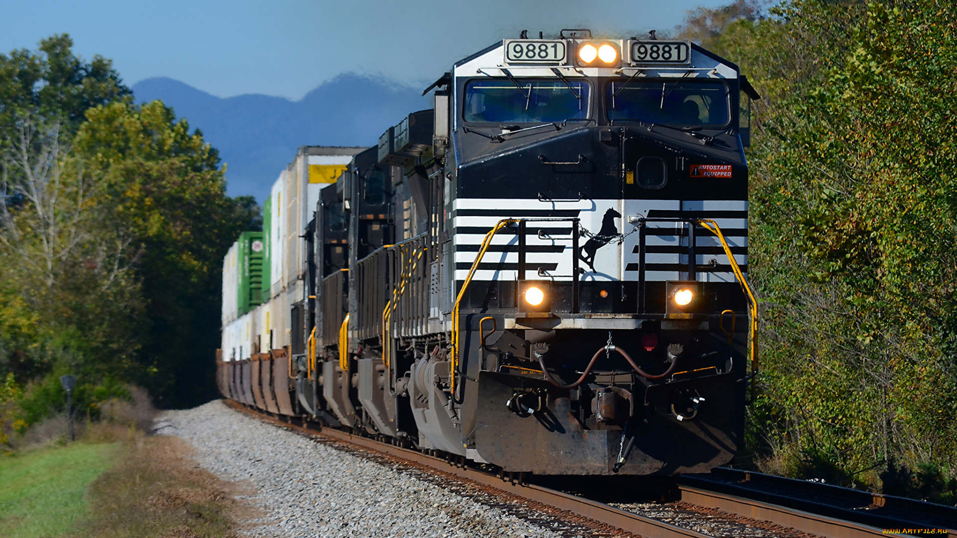 техника, поезда, железная, дорога, локомотив, состав