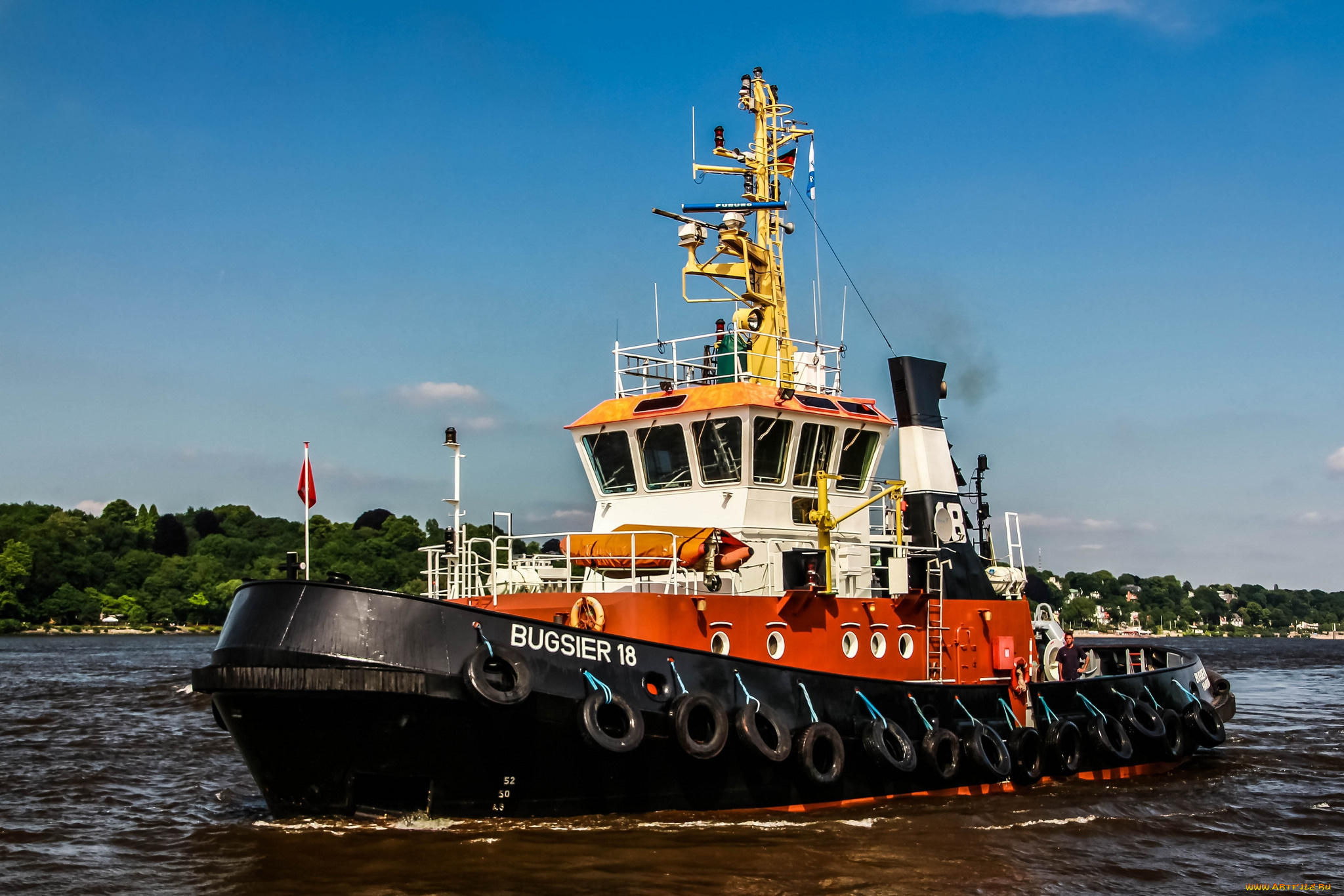 bugsier, 18, корабли, баркасы, , , буксиры, буксир, морской