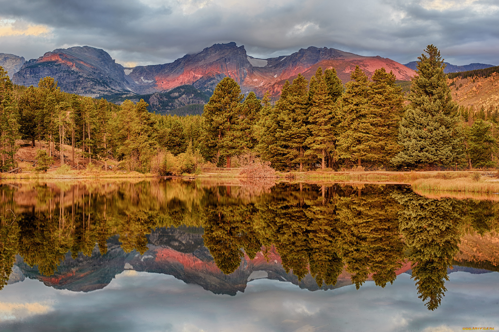 природа, реки, озера, горы, лес, река