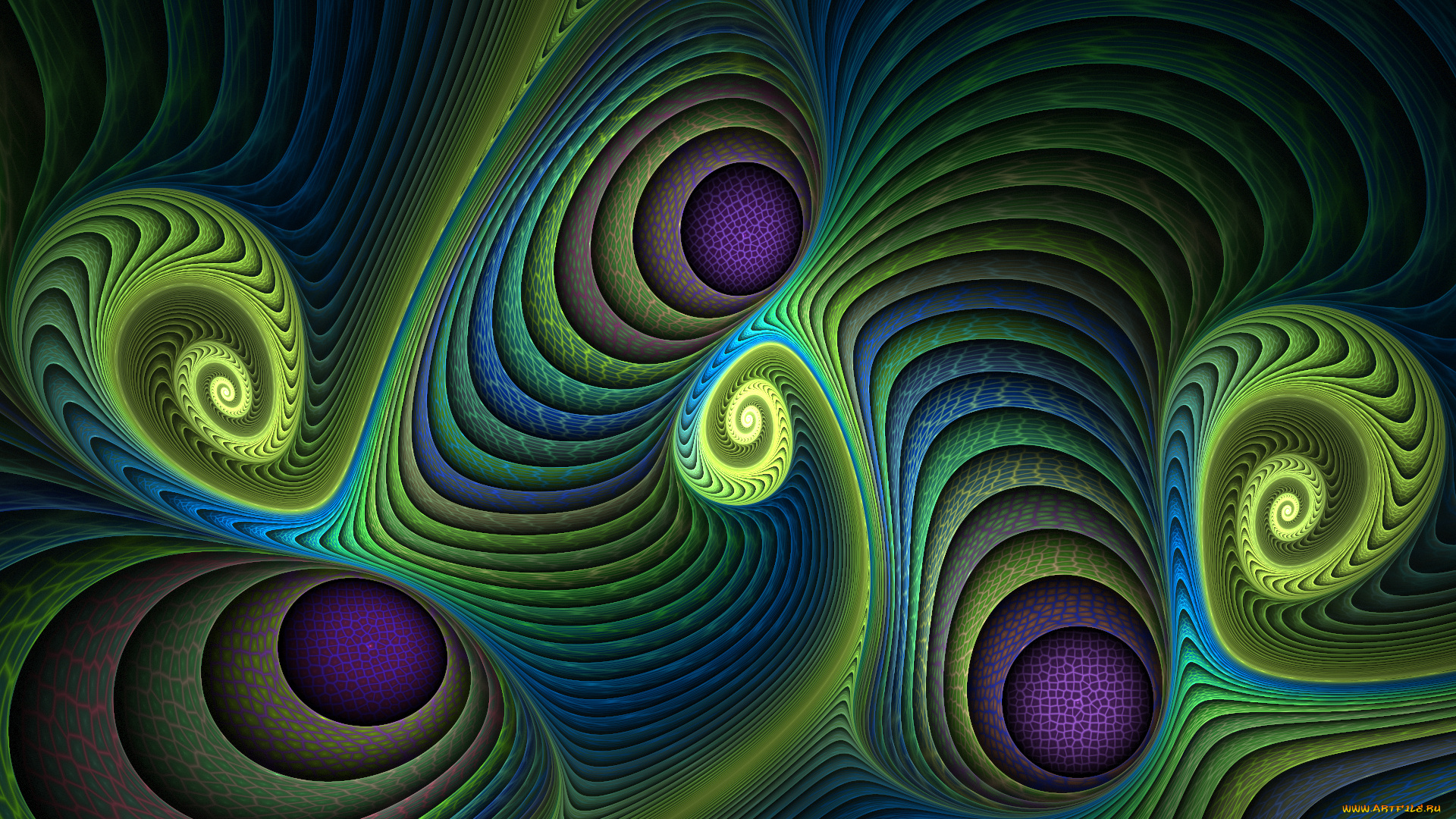 3д, графика, фракталы, , fractal, фон, цвета, узор