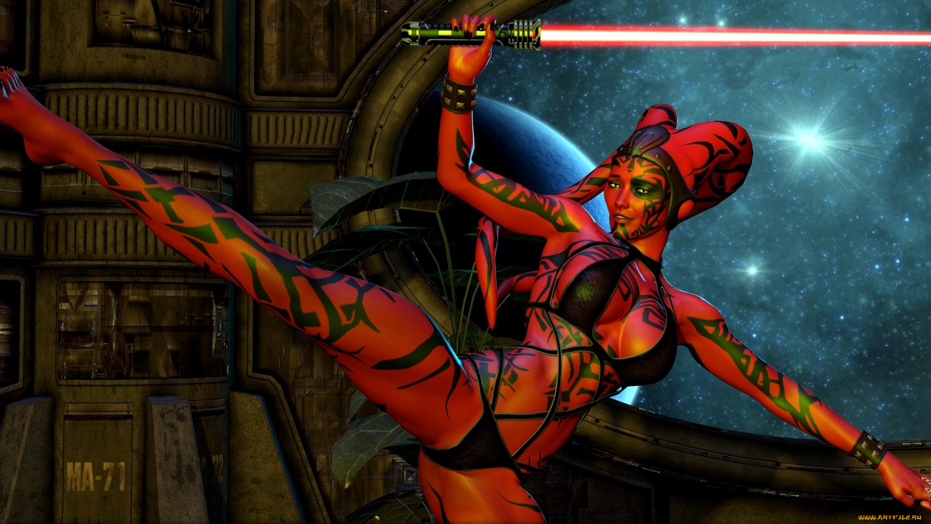 3д, графика, существа, , creatures, оружие, фон, халк, взгляд