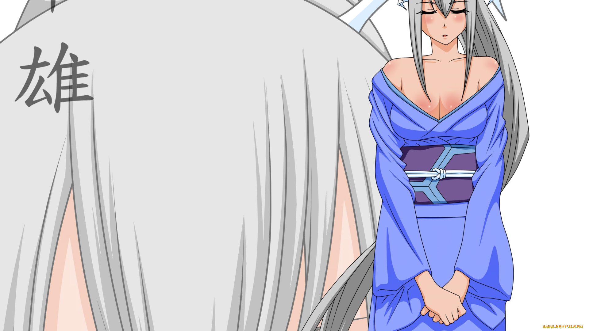 аниме, unknown, , другое, фон, взгляд, девушка