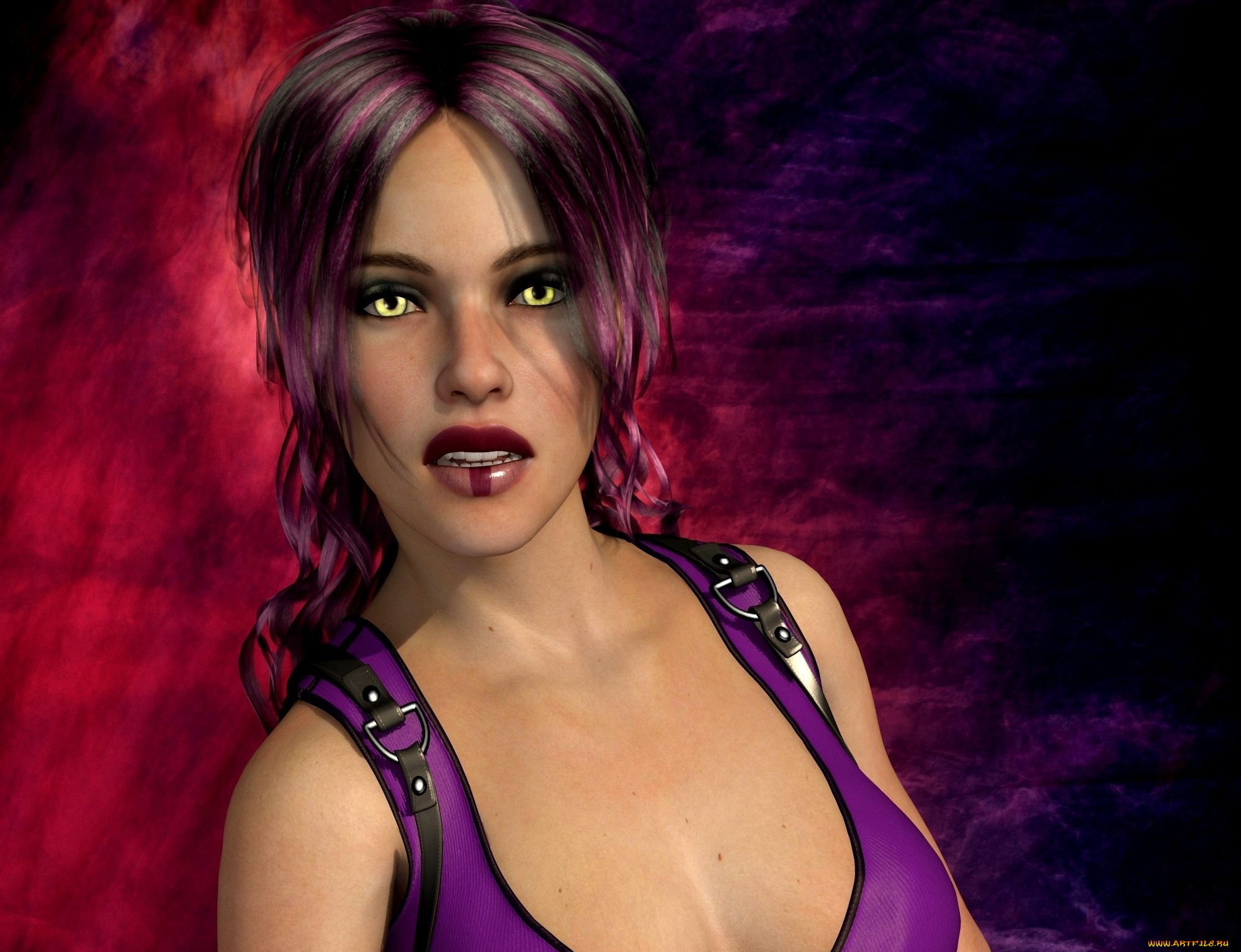 3д, графика, портрет, , portraits, фон, взгляд, девушка