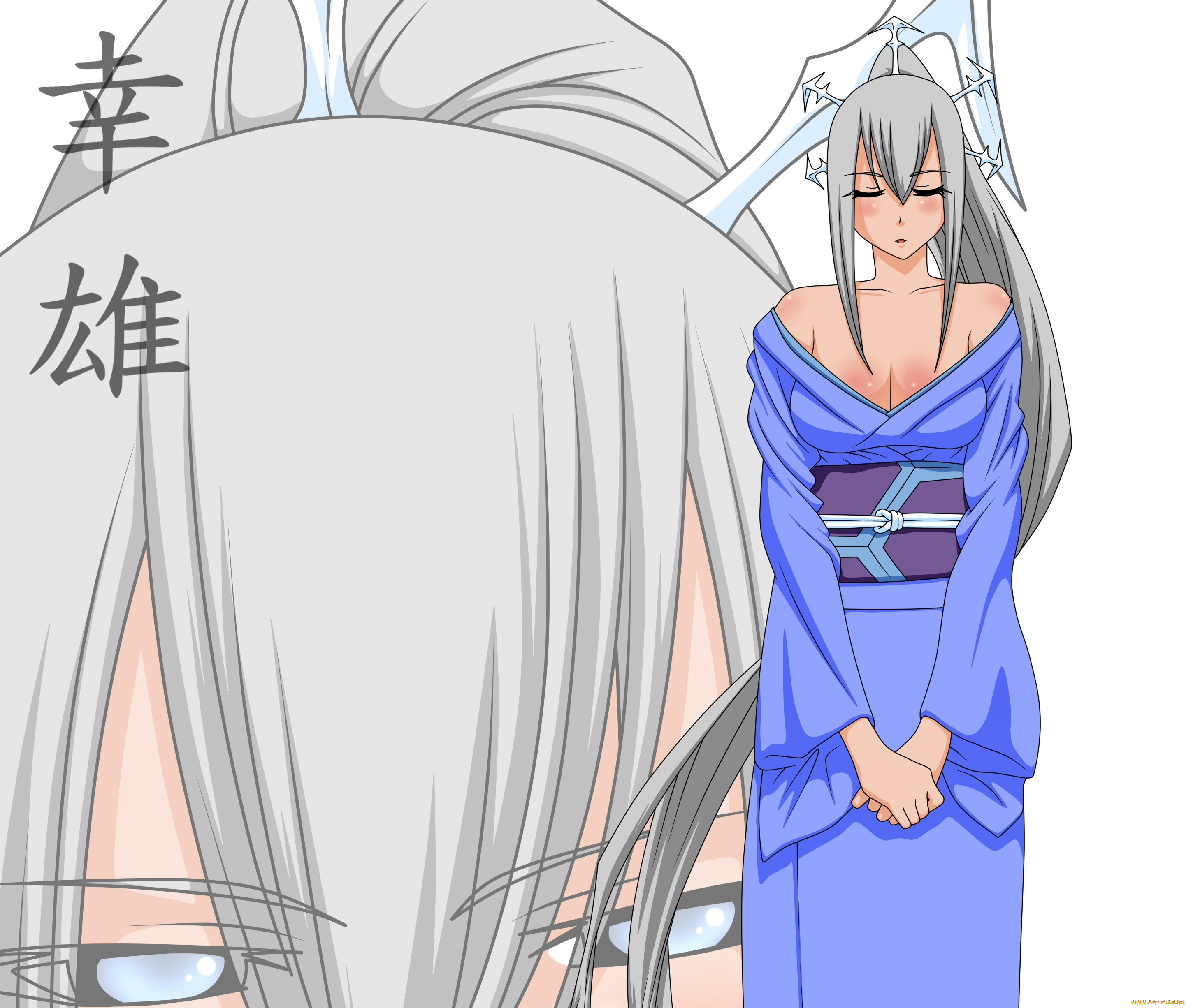 аниме, unknown, , другое, фон, взгляд, девушка