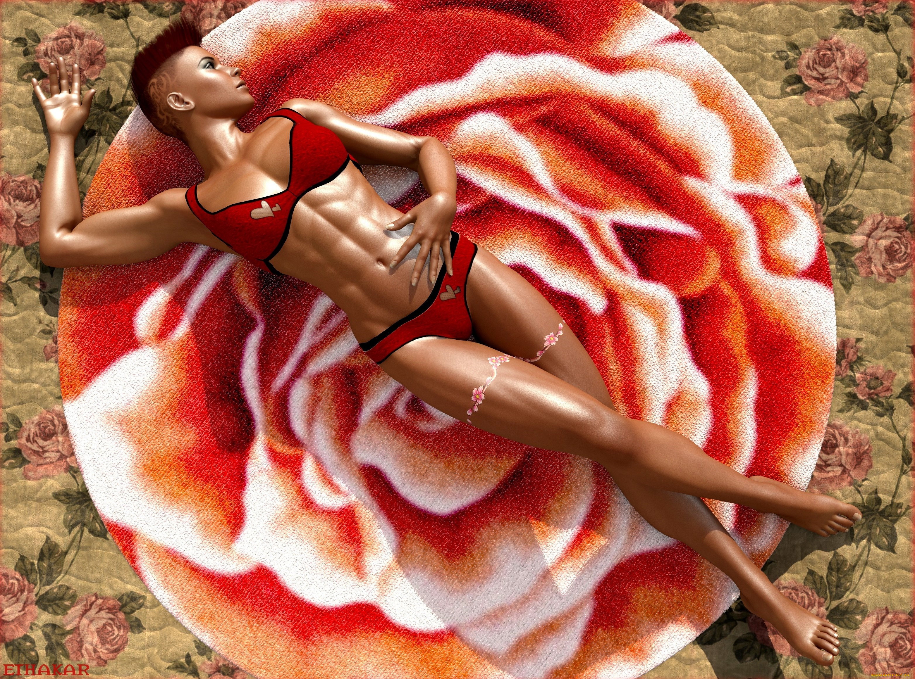 3д, графика, люди, , people, взгляд, фон, девушка