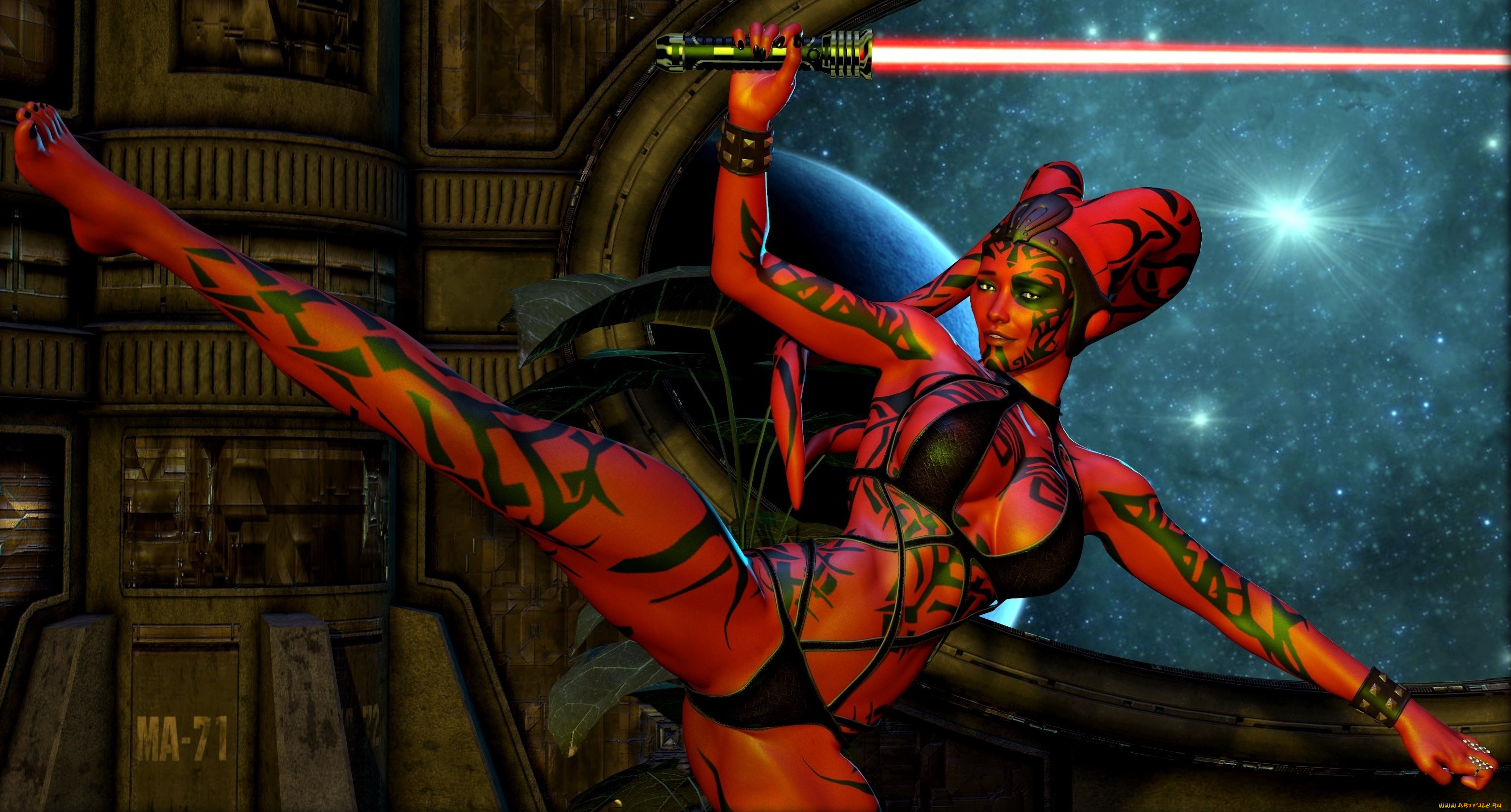 3д, графика, существа, , creatures, оружие, фон, халк, взгляд