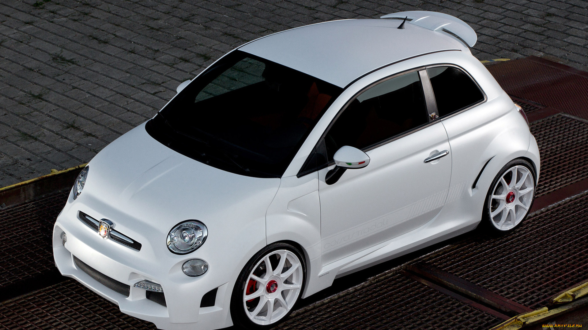 fiat, zender, abarth-500, corsa, stradale, concept, 2013, автомобили, fiat, stradale, abarth-500, zender, 2013, concept, corsa