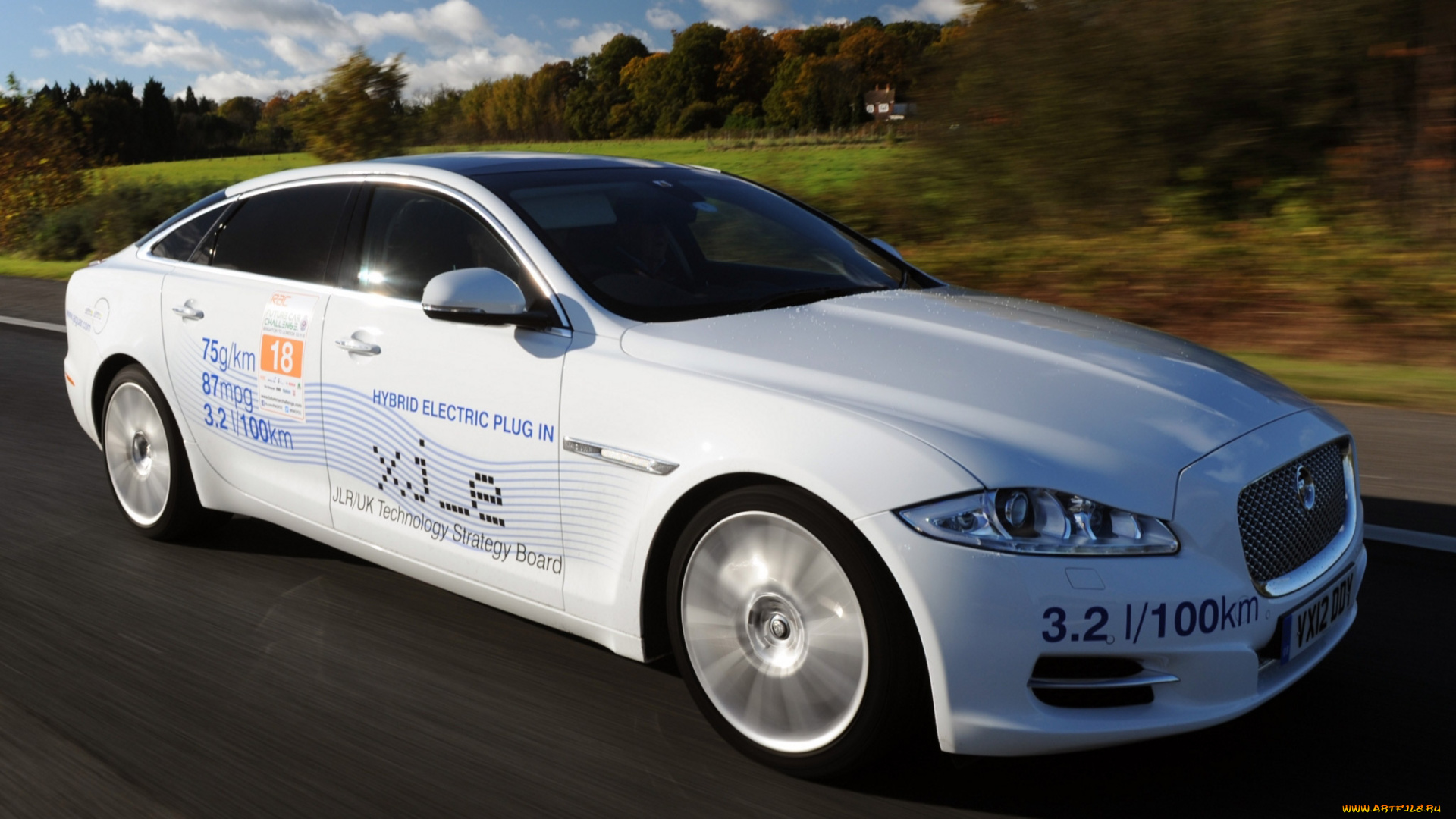 jaguar, xj, e-plug, in, hybrid, concept, 2012, автомобили, jaguar, 2012, concept, e-plug, in, hybrid, xj