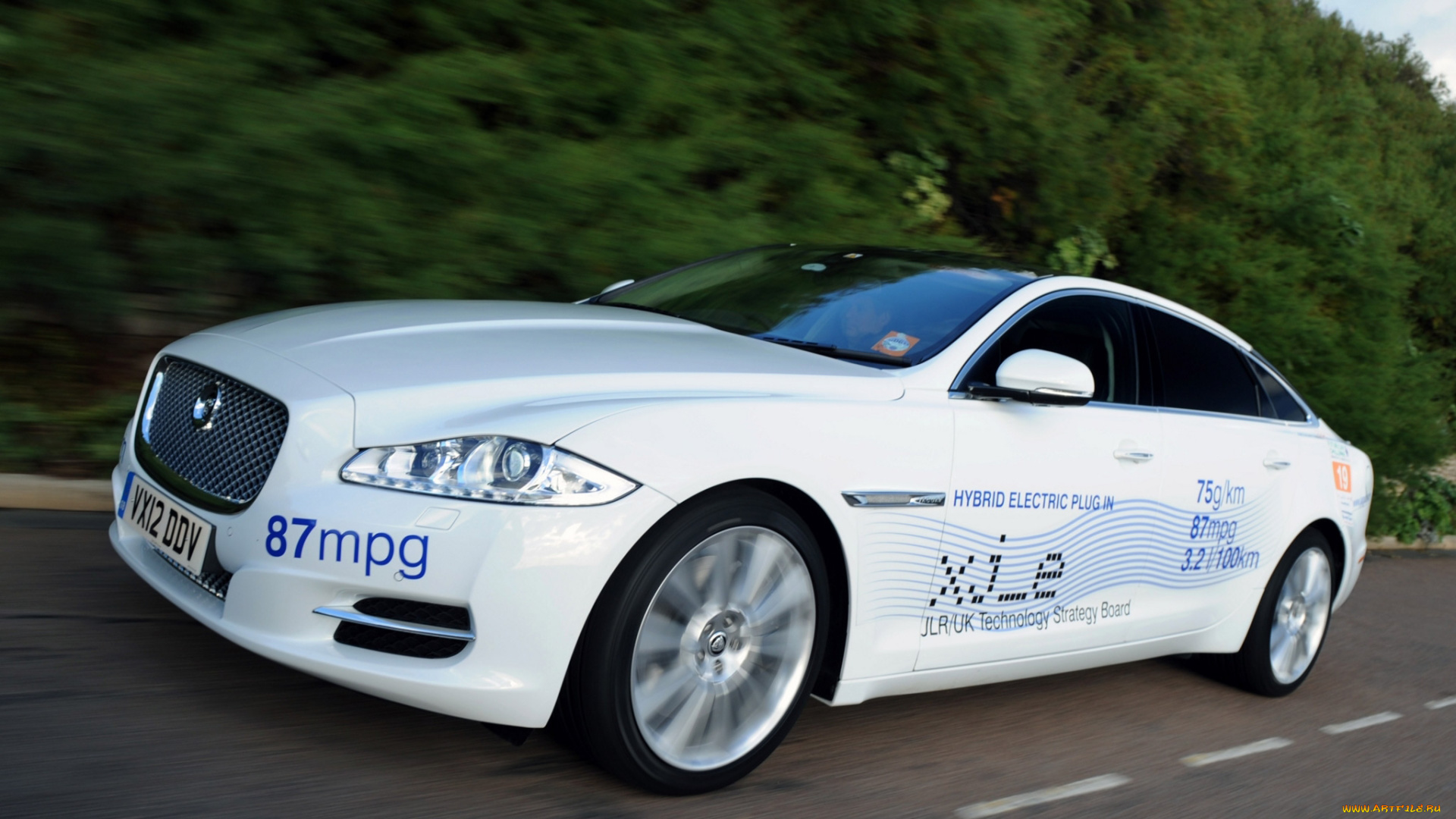 jaguar, xj, e-plug, in, hybrid, concept, 2012, автомобили, jaguar, xj, 2012, concept, e-plug, in, hybrid