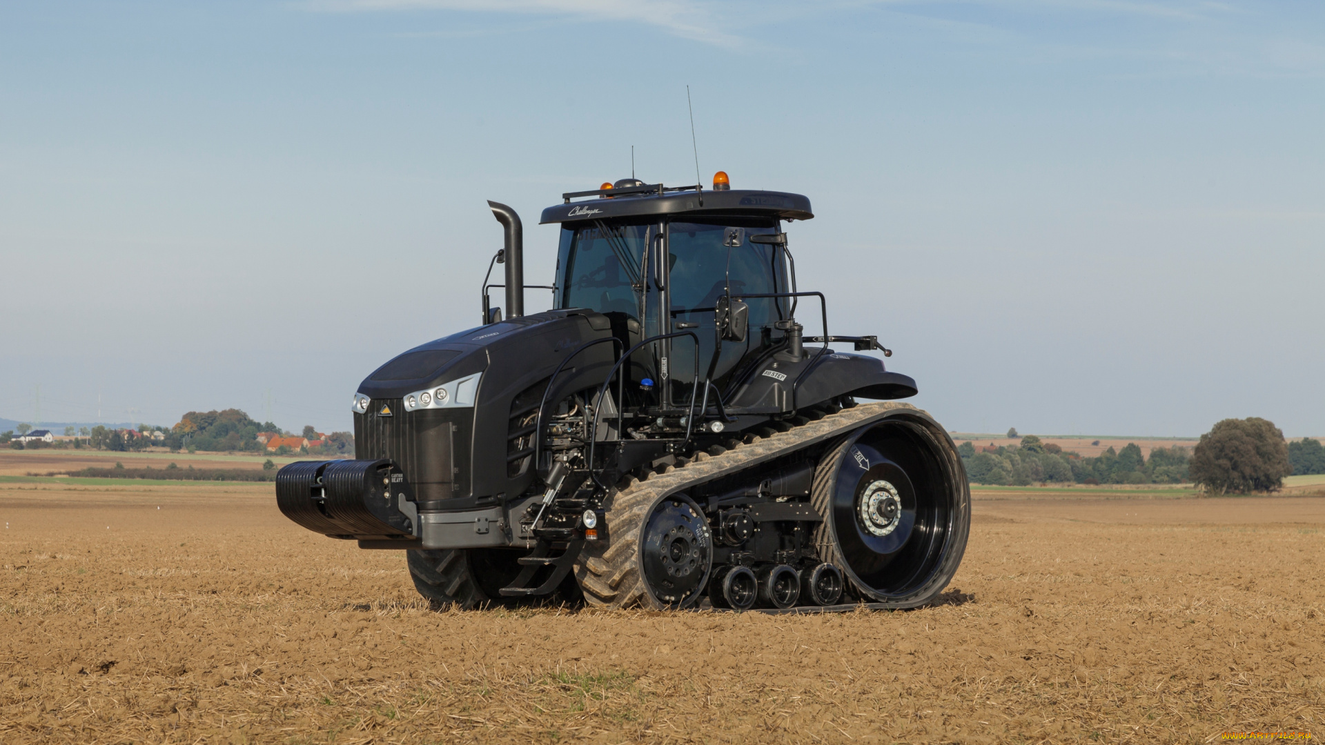 техника, тракторы, на, гусенецах, challenger