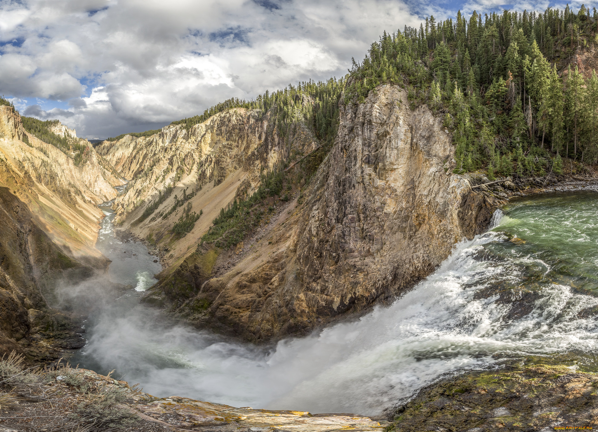 природа, реки, озера, лес, река