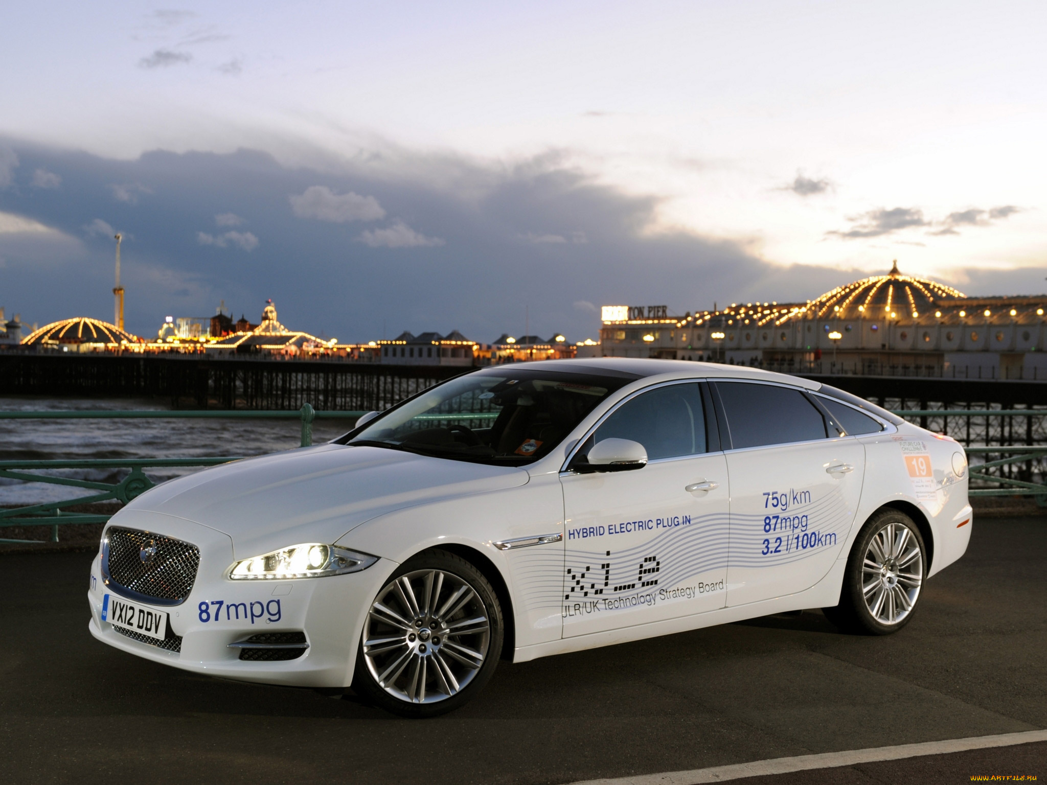 jaguar, xj, e-plug, in, hybrid, concept, 2012, автомобили, jaguar, 2012, concept, e-plug, in, hybrid, xj