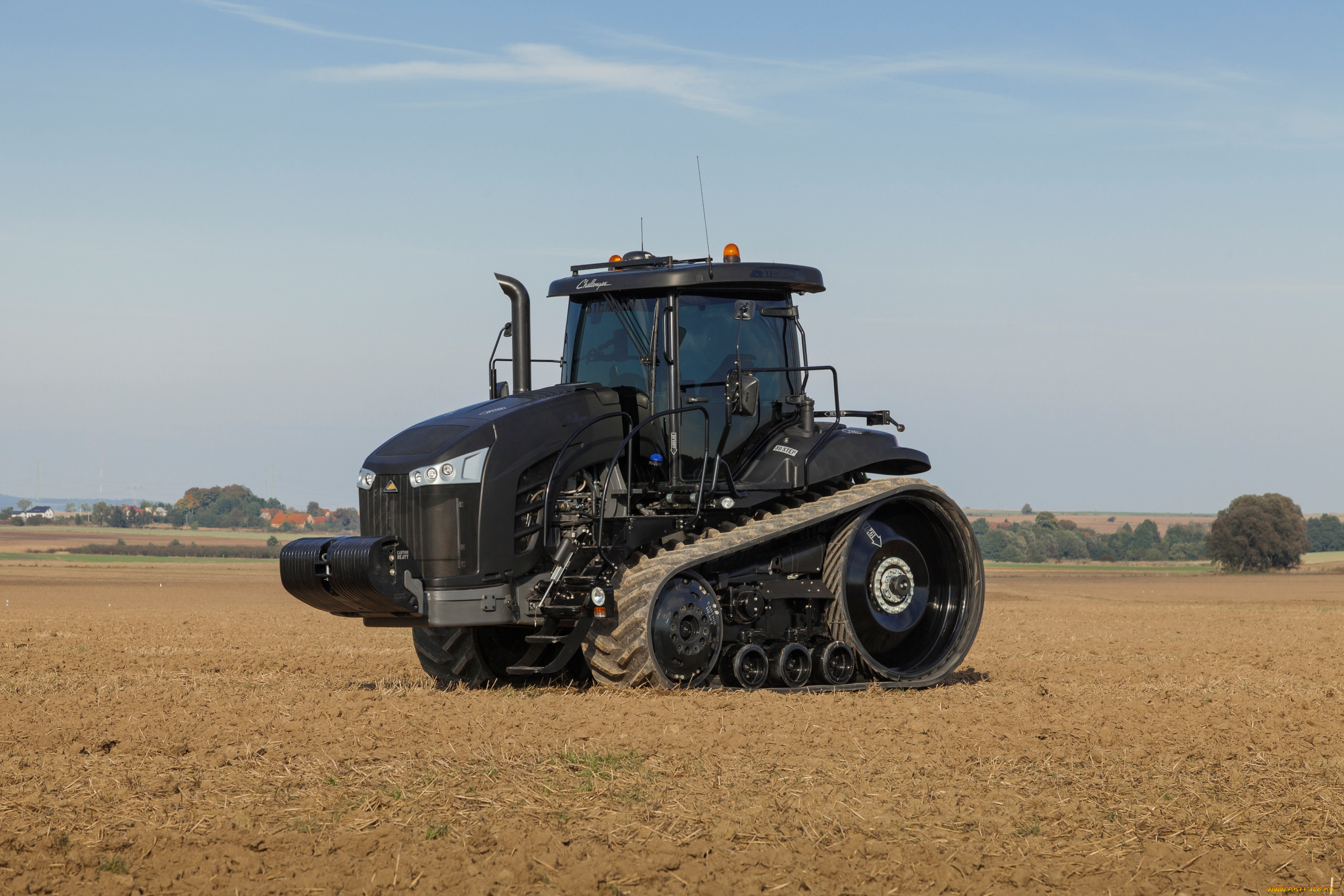 техника, тракторы, на, гусенецах, challenger