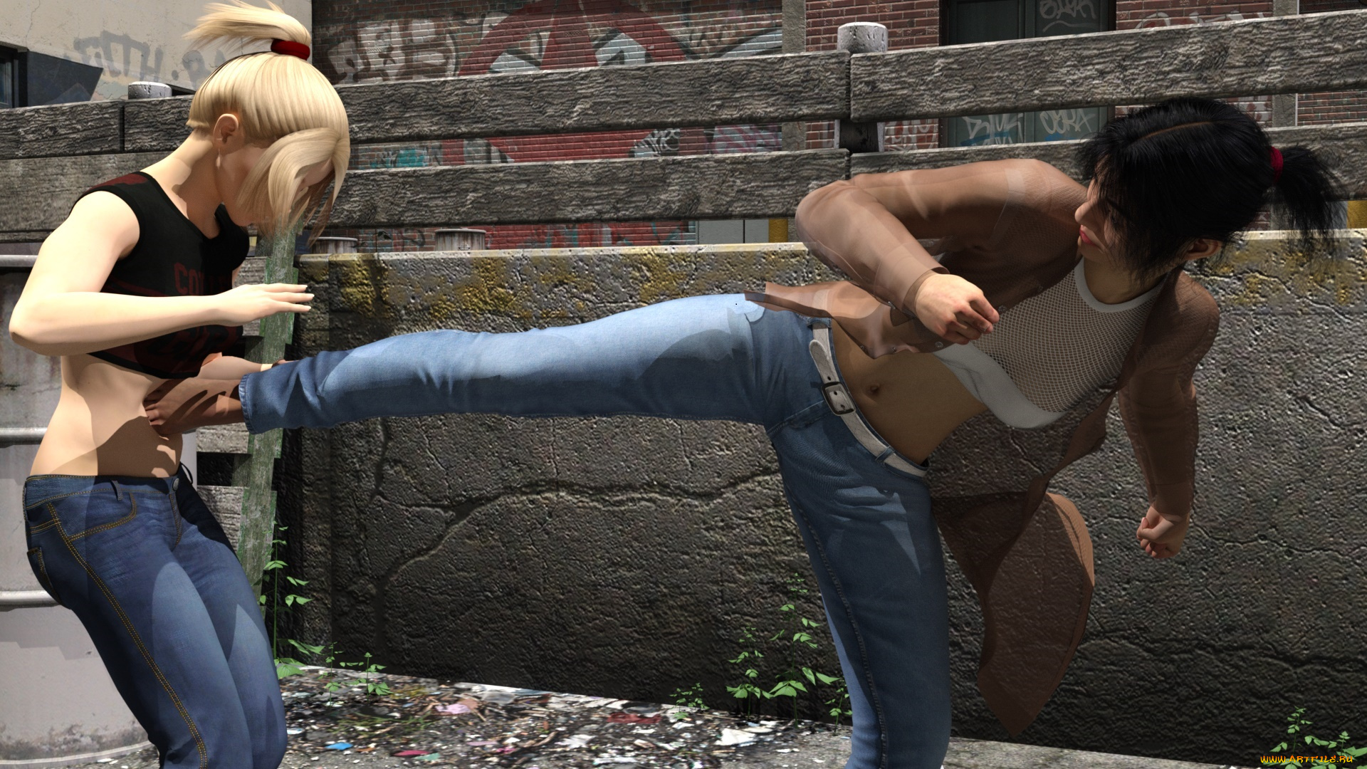 3д, графика, люди, , people, девушки, фон, взгляд