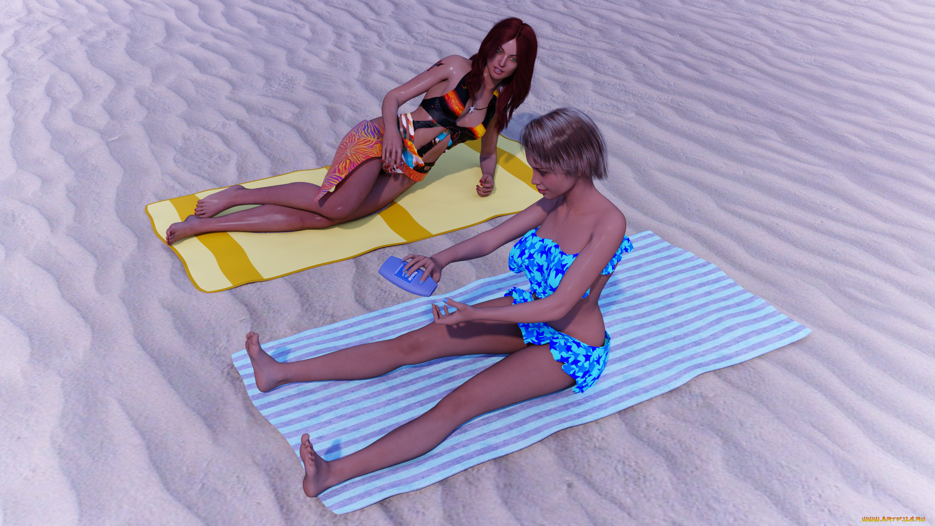 3д, графика, люди, , people, фон, взгляд, девушки