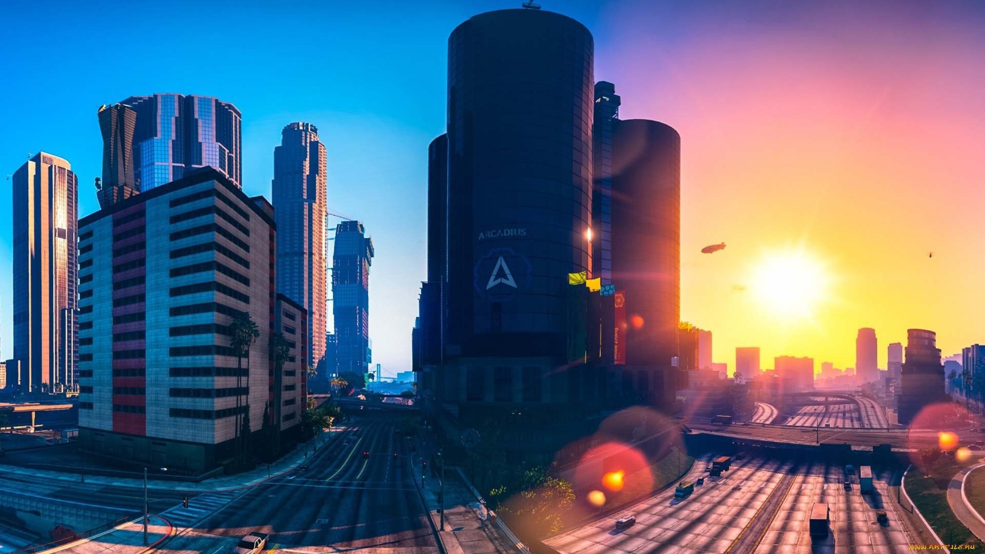 видео, игры, grand, theft, auto, v, grand, theft, auto, v, game, city