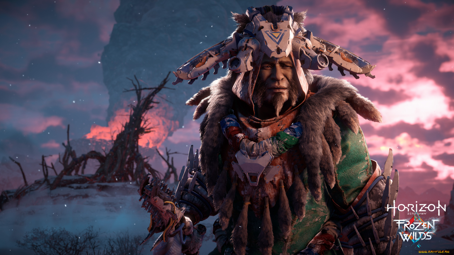 видео, игры, horizon, zero, dawn, , the, frozen, wilds, the, frozen, wilds, шутер, action, horizon, zero, dawn