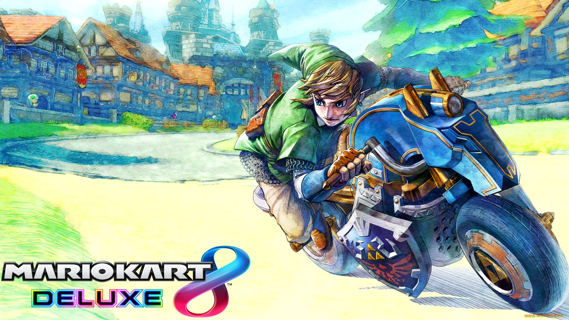 видео, игры, mario, kart, 8, deluxe, mario, kart, 8, deluxe