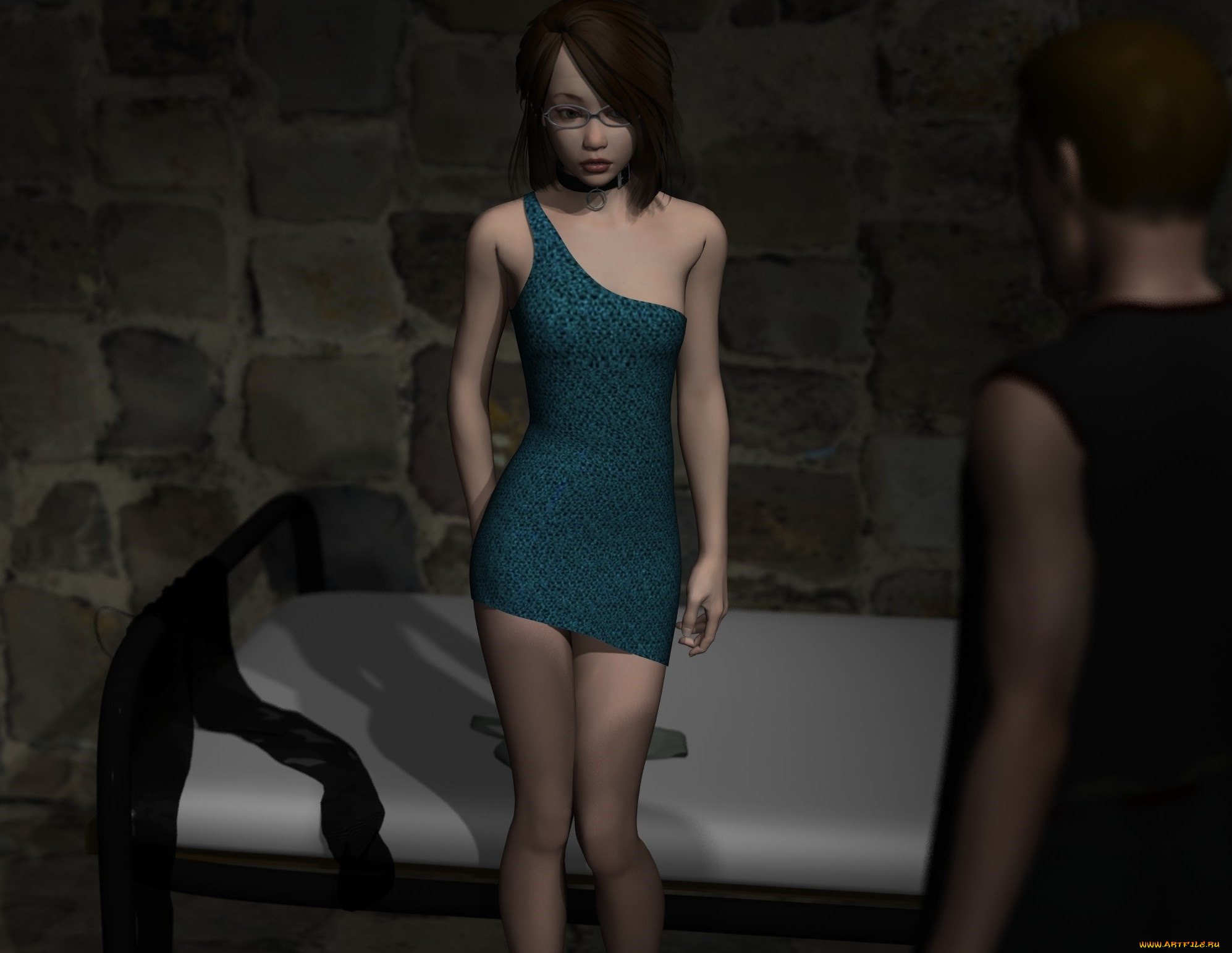 3д, графика, люди, , people, фон, взгляд, девушка