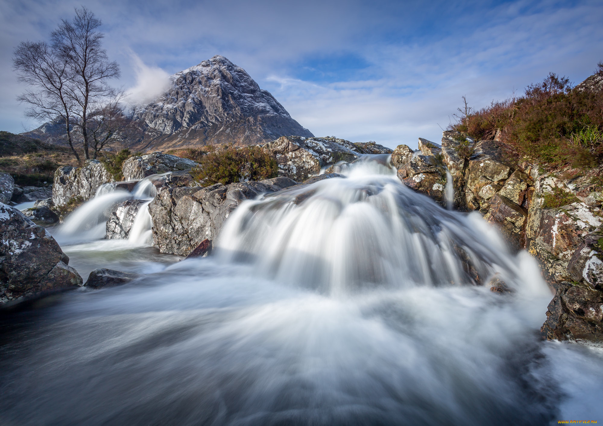 природа, водопады, простор