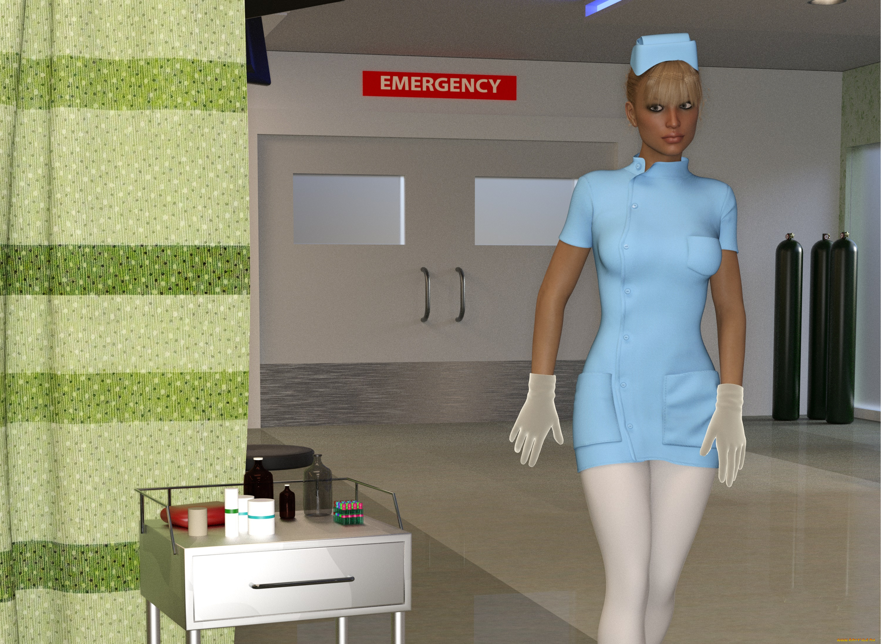 she, wolf, 3д, графика, фантазия, , fantasy, фон, взгляд, девушки