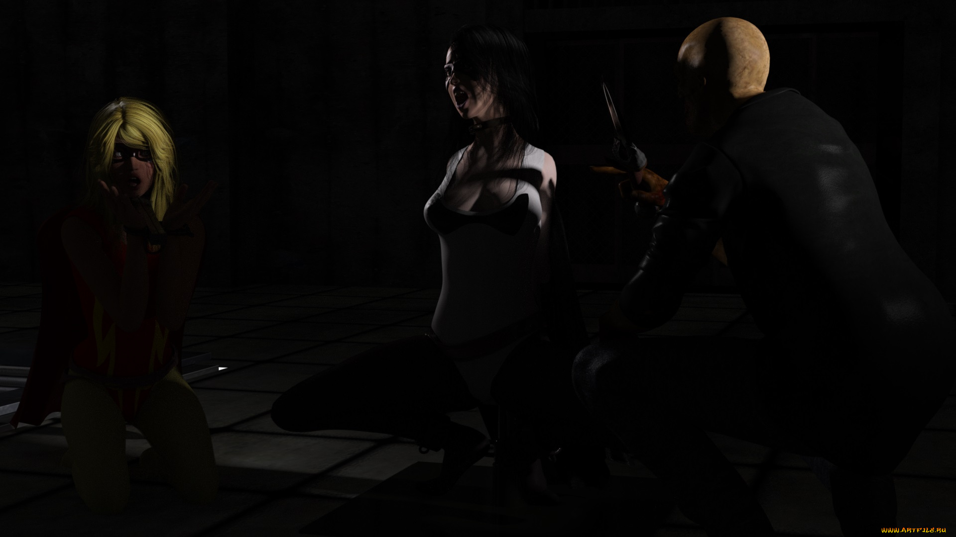 3д, графика, фантазия, , fantasy, взгляд, девушка, фон