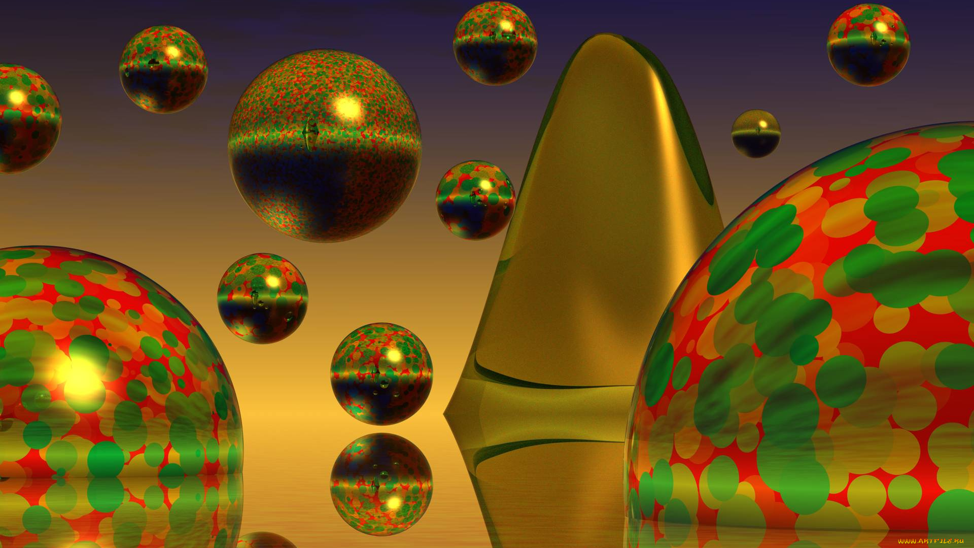 3д, графика, шары, , balls, шары, фон