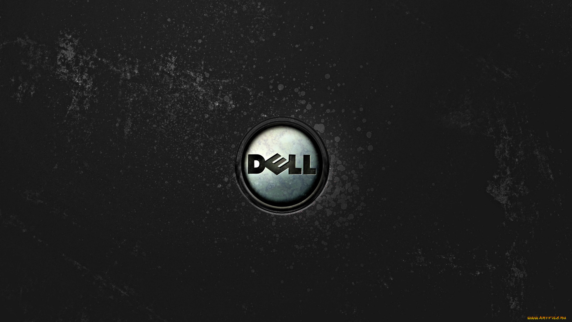 компьютеры, dell, логотип, фон