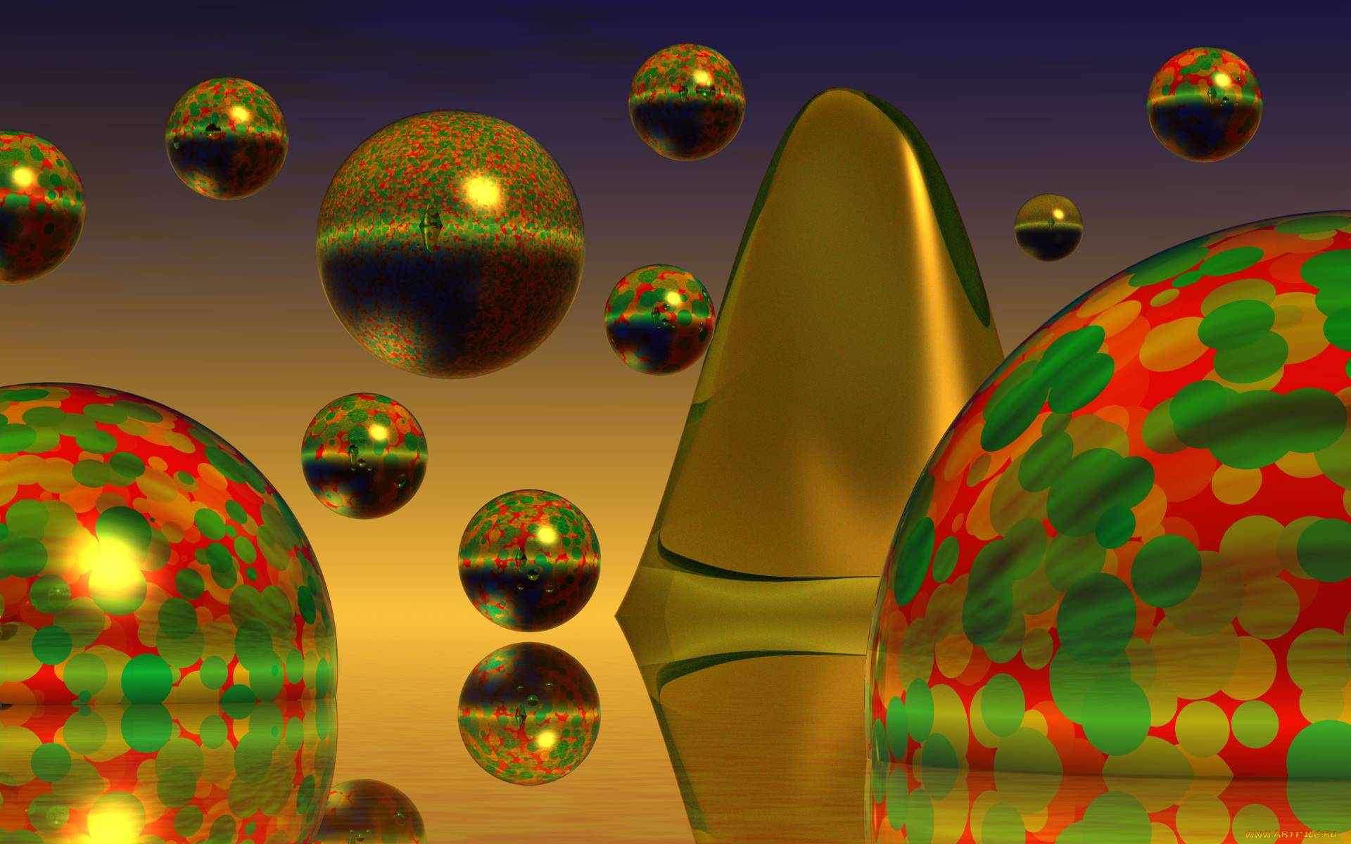 3д, графика, шары, , balls, шары, фон
