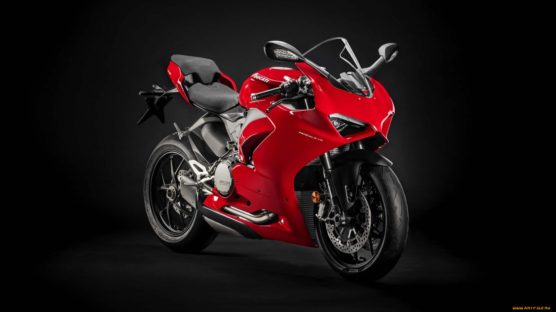2020, ducati, panigale, v2, мотоциклы, ducati, красный, спортивный, 2020, panigale, v2
