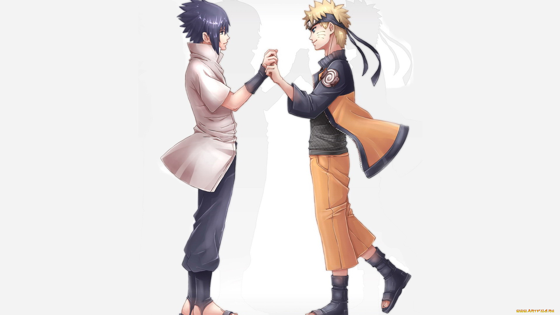 аниме, naruto, друзья, наруто, узумаки, саске, учиха