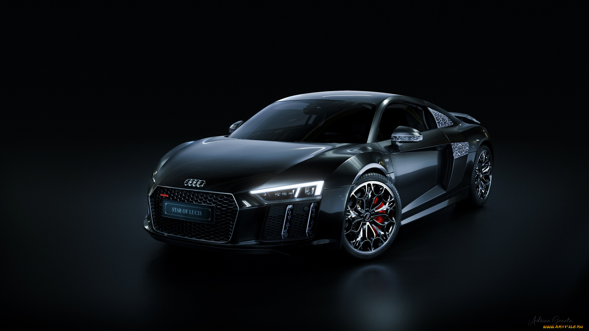 audi, r8, автомобили, audi, суперкар, r8, star, of, lucis, тюнинг, эксклюзив