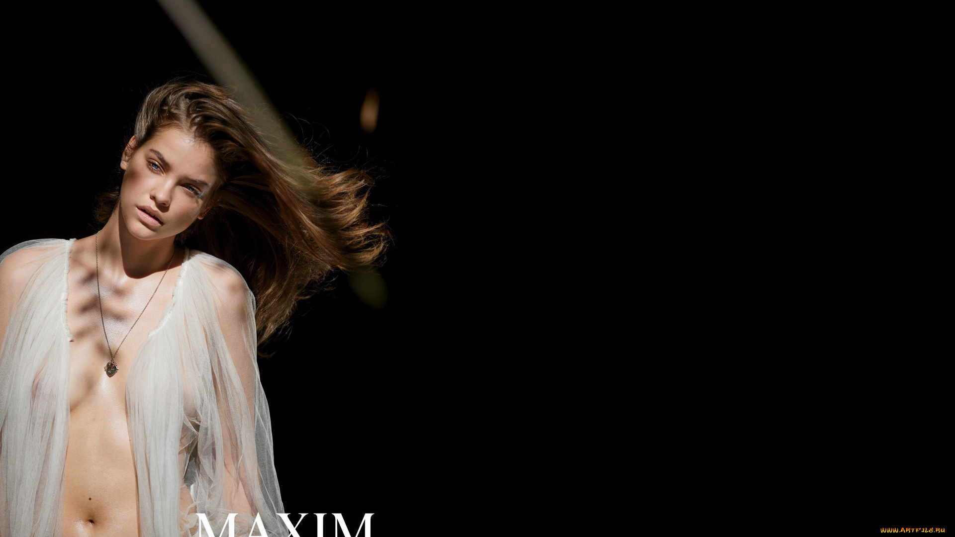 девушки, barbara, palvin, блузка, шатенка, модель