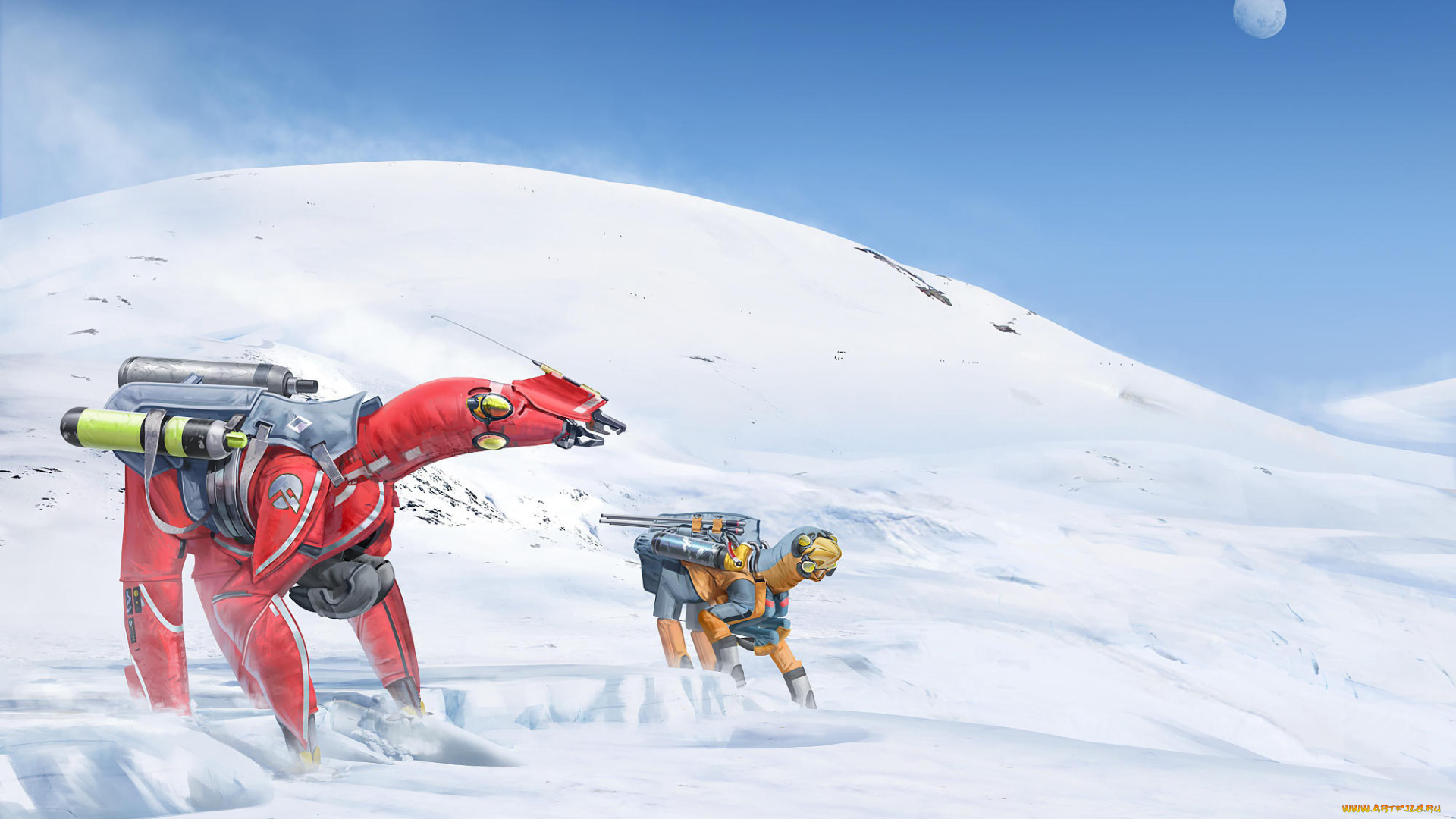 фэнтези, роботы, , киборги, , механизмы, alex, ries, мир, космос, существо, монстр, чудище